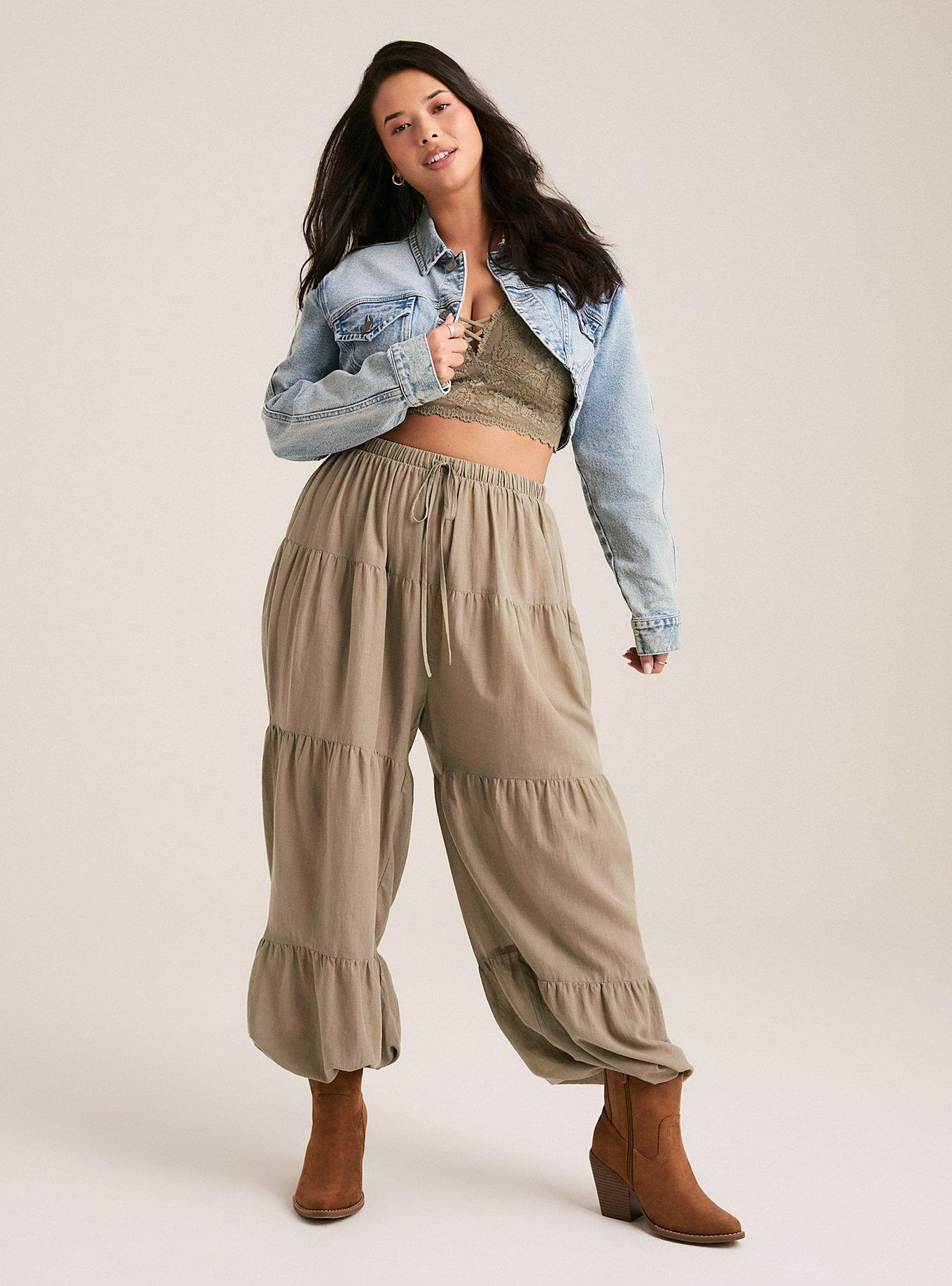 Festi Relaxed Balloon Pant, VETIVER, alternate