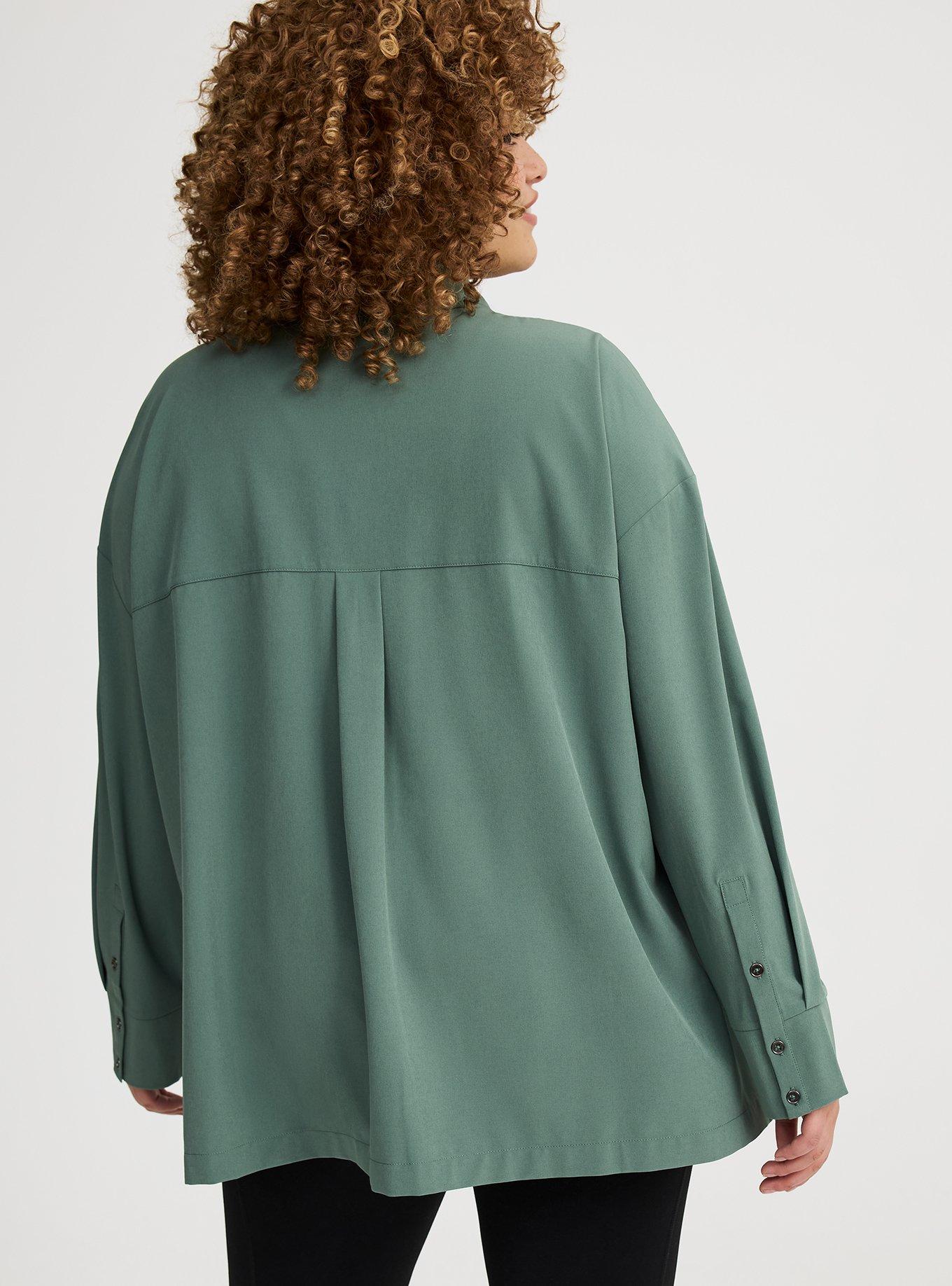 Stretch Woven Active Over Shirt