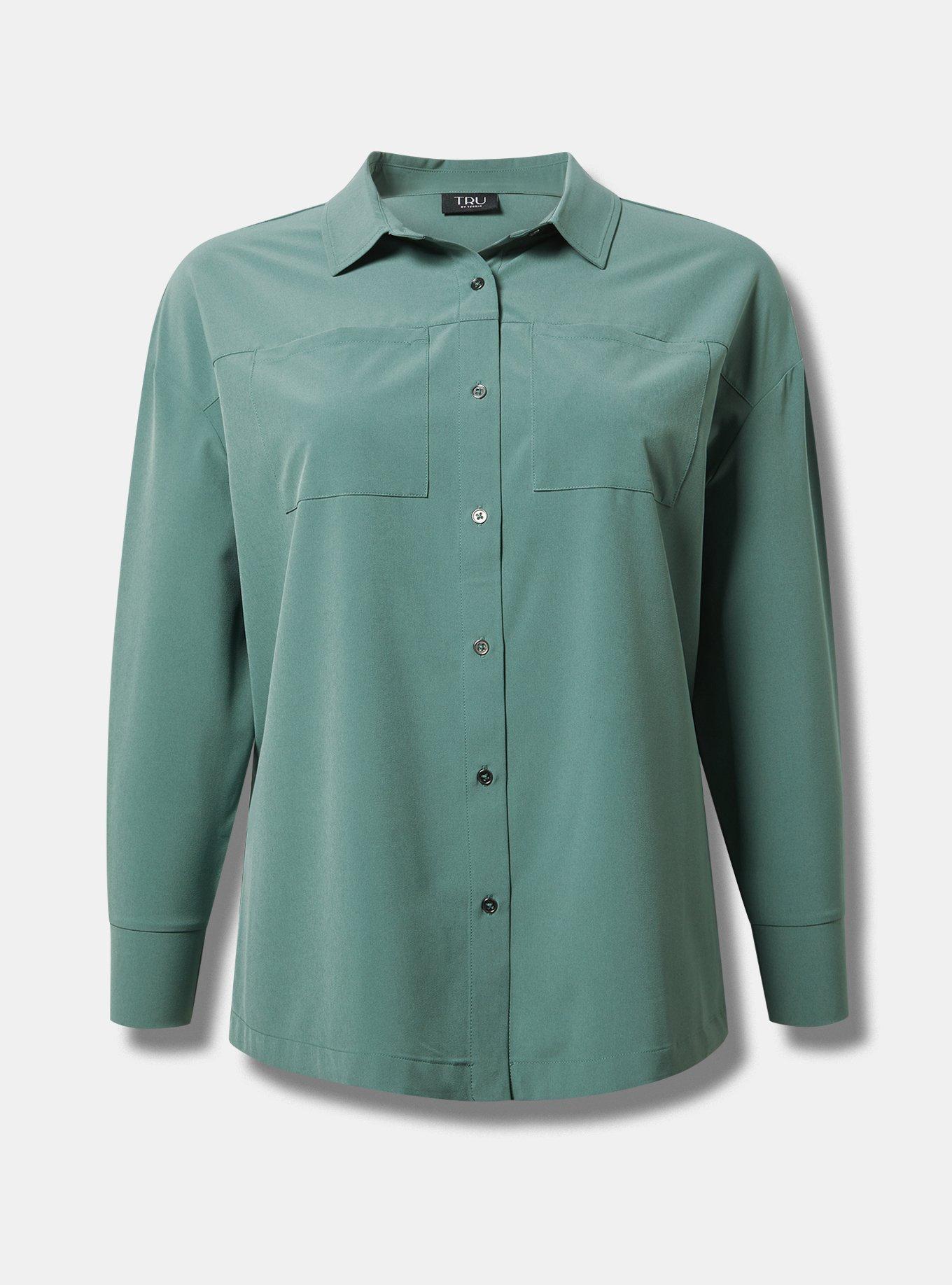 Stretch Woven Active Over Shirt