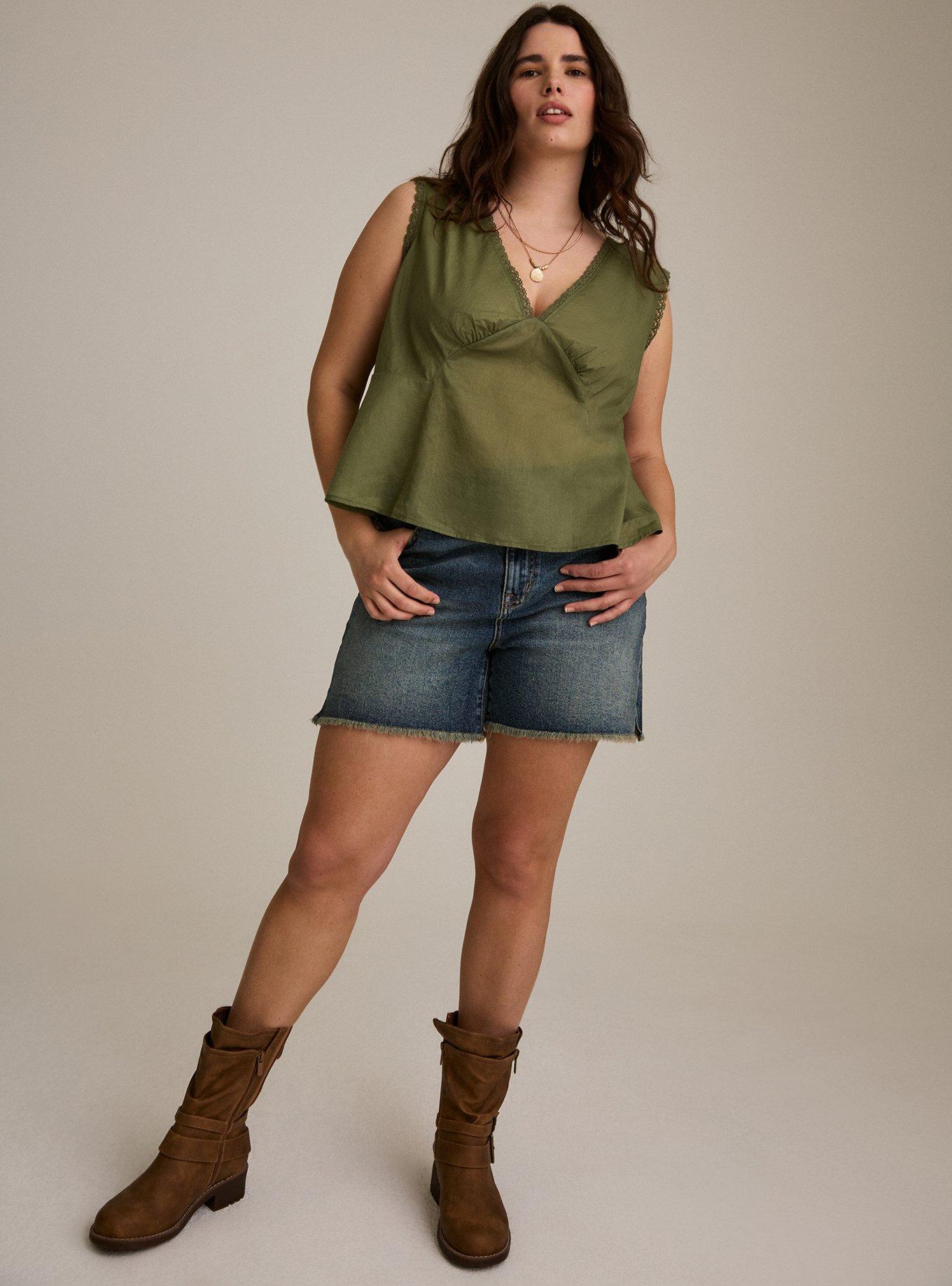 Festi Cotton Tie-Back Tank