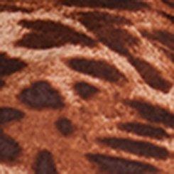 Plus Size Festi Cotton Tie-Back Tank, LIONESS LEOPARD, swatch