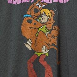 Scooby Doo Relaxed Cotton Crew Tee, VINTAGE BLACK, swatch