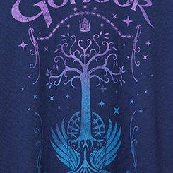 Plus Size Lord of the Rings Gondor Relaxed Cotton Crew Tee, MEDIEVAL BLUE, swatch