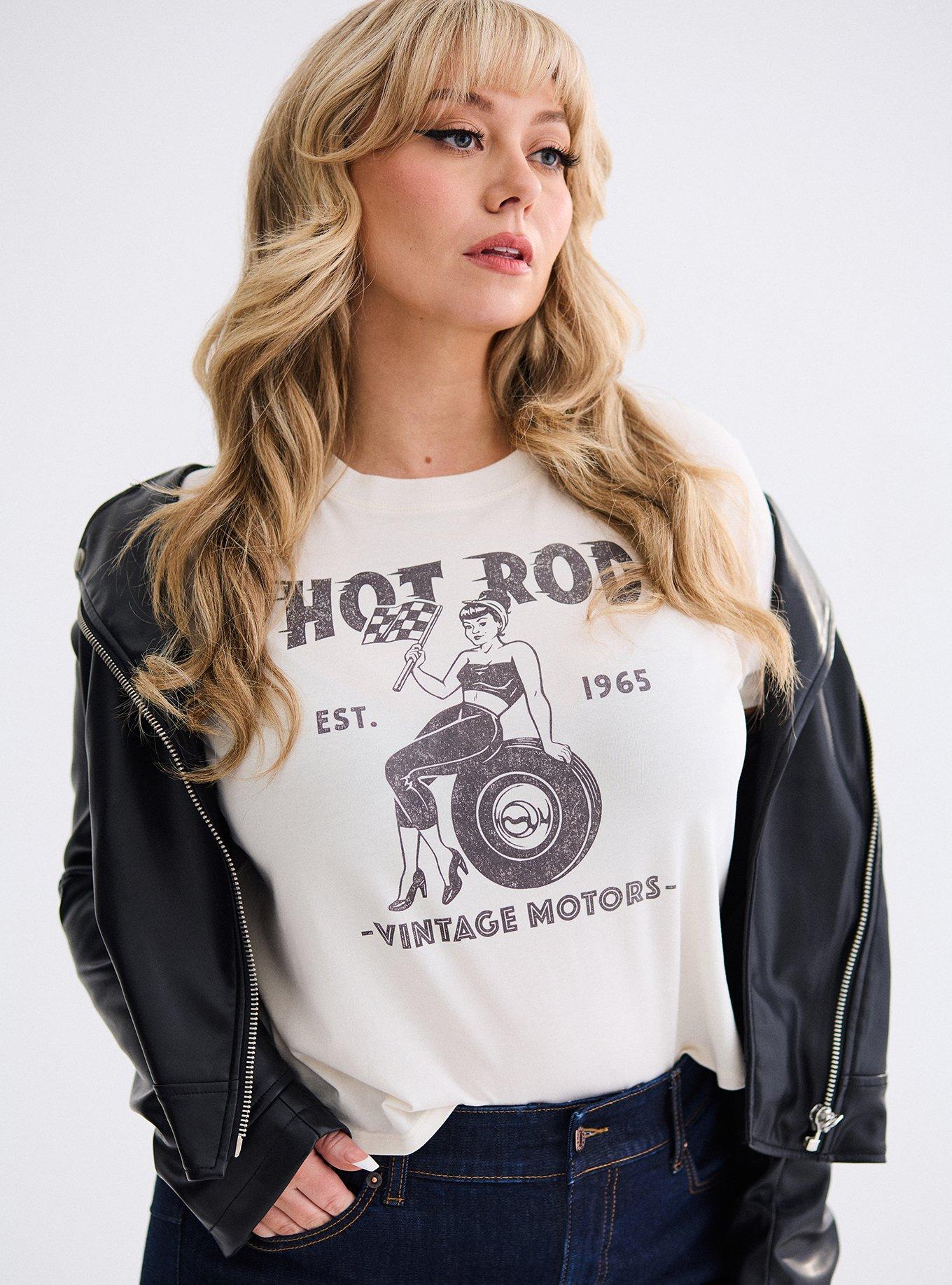 Vintage Retro Hot Rod Silhouette T-Shirt Vintage Retro Hot Rod Silhouette T-Shirt