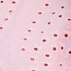 Belle Isle Cotton Eyelet Tunic, CORAL BLUSH, swatch