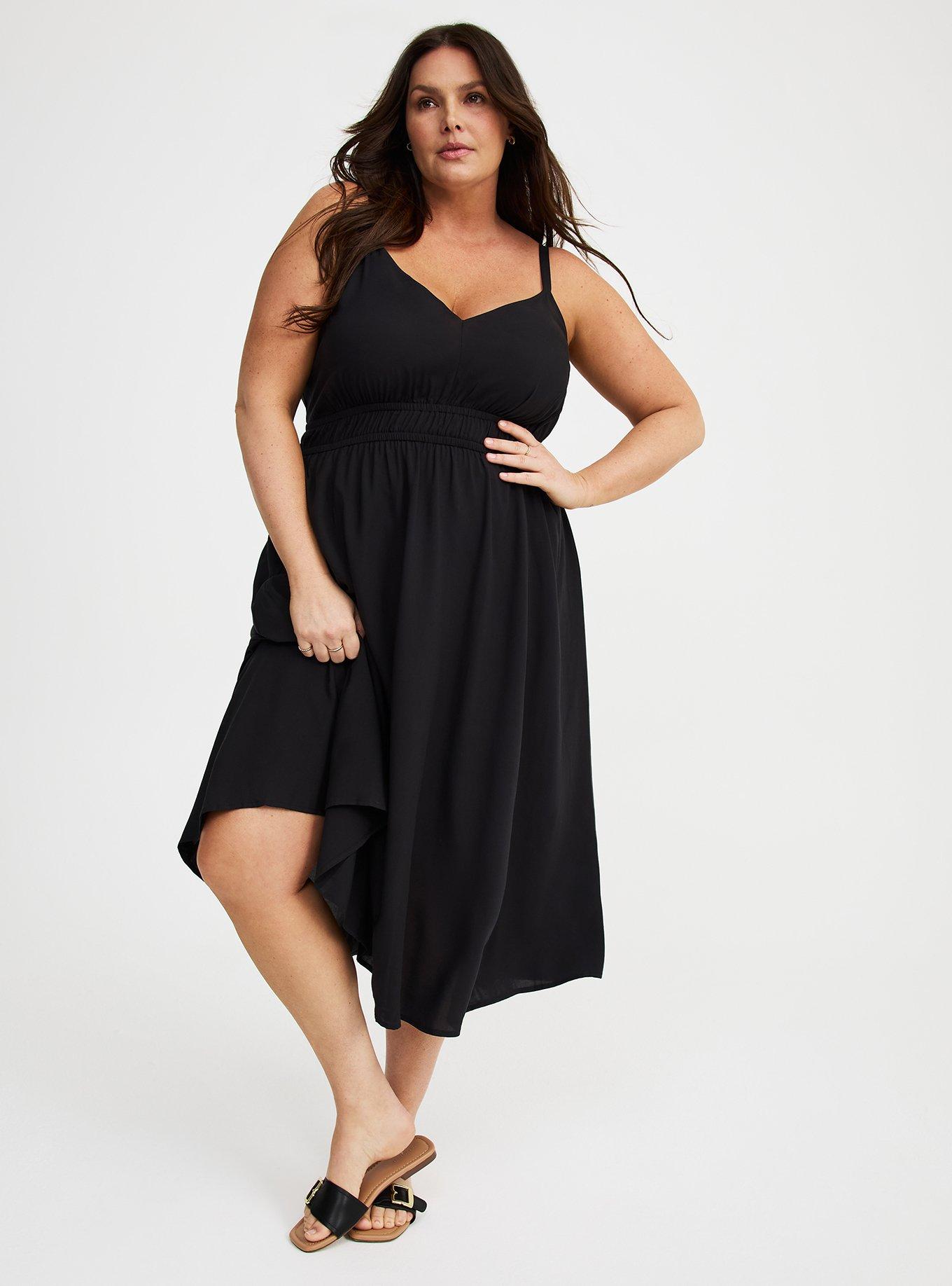 Midi V-Neck Dress