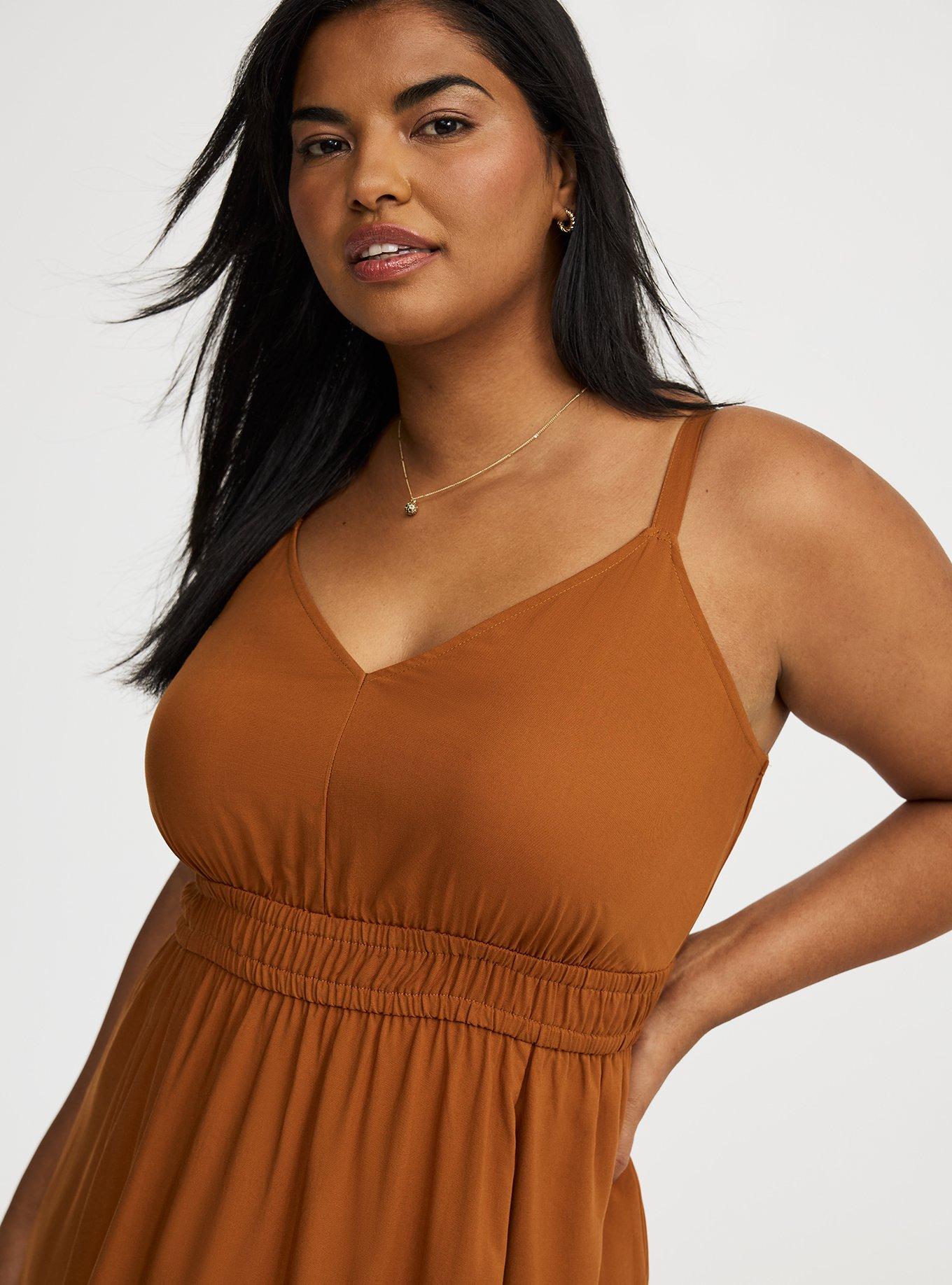 Midi V-Neck Dress