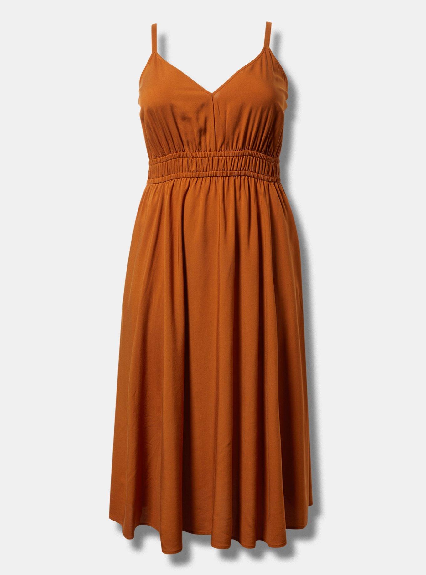 Midi V-Neck Dress