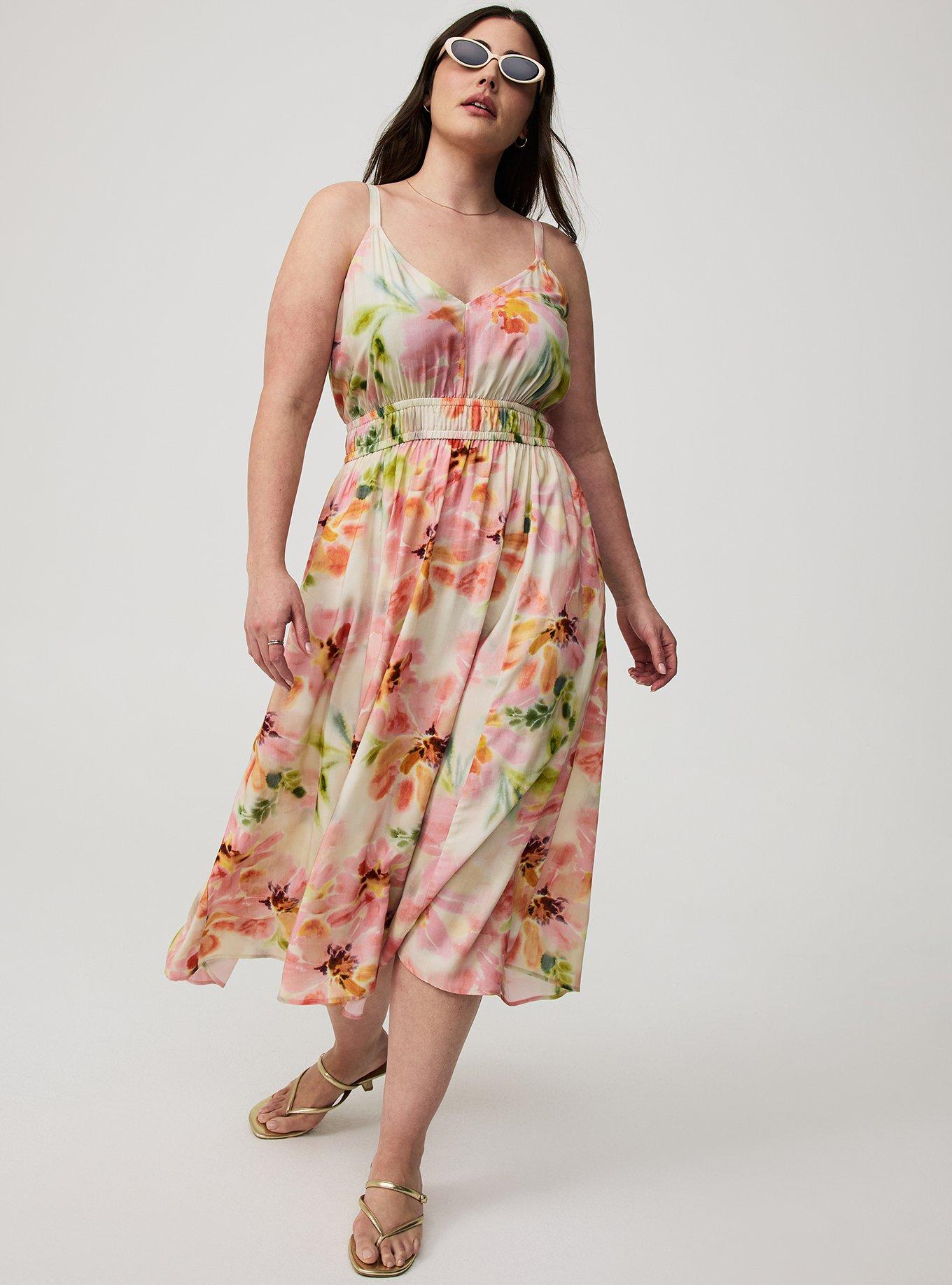Midi V-Neck Dress