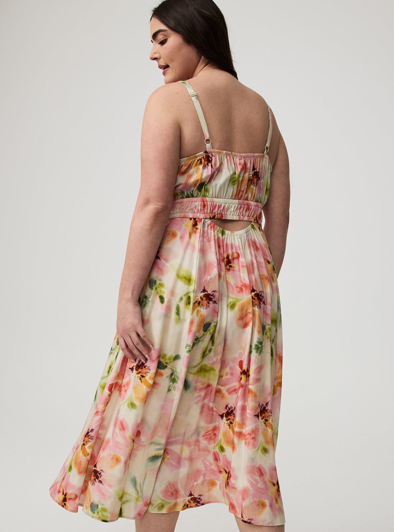 Midi V-Neck Dress