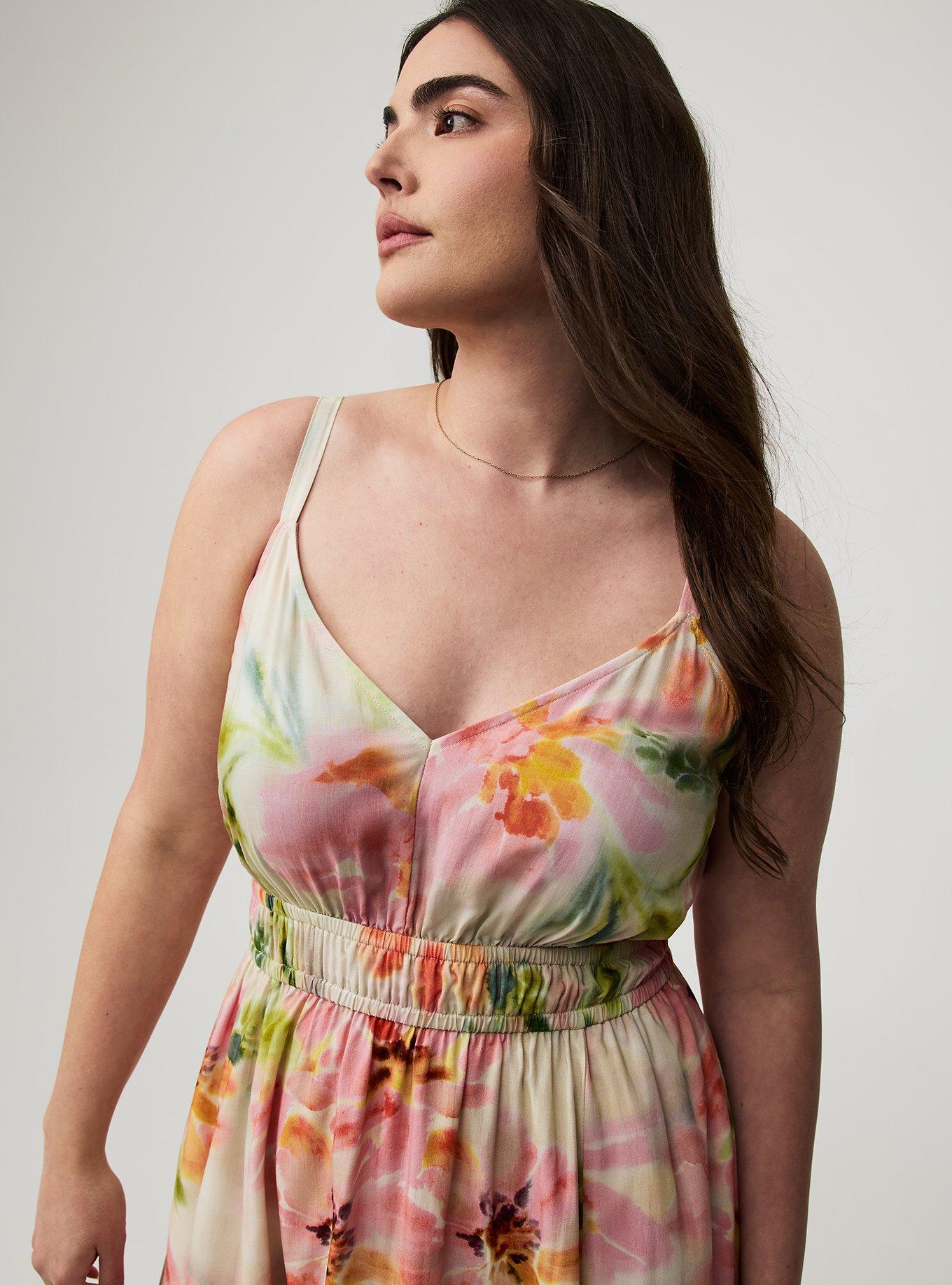 Midi V-Neck Dress