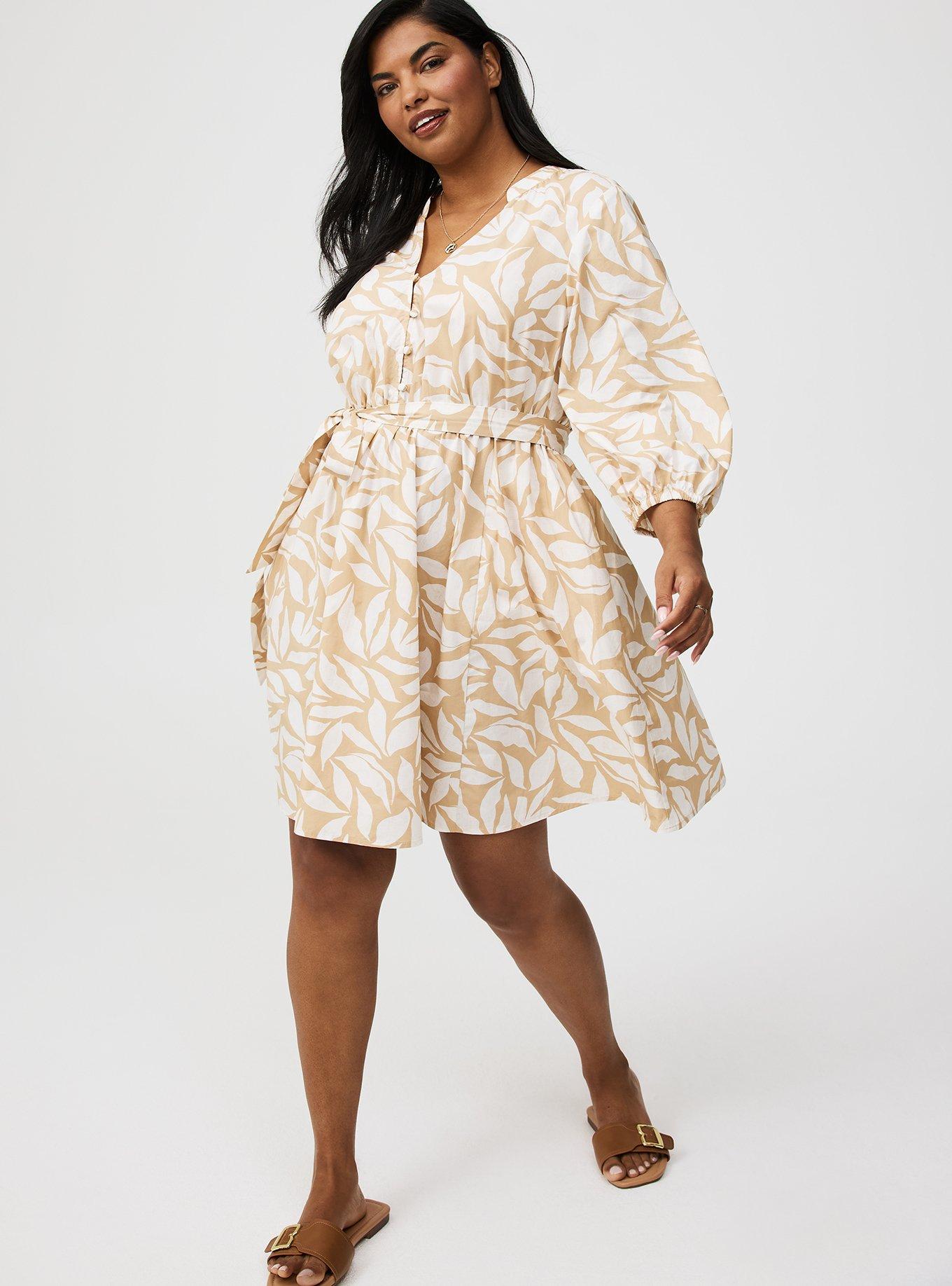 Peasant Skater Mini Dress