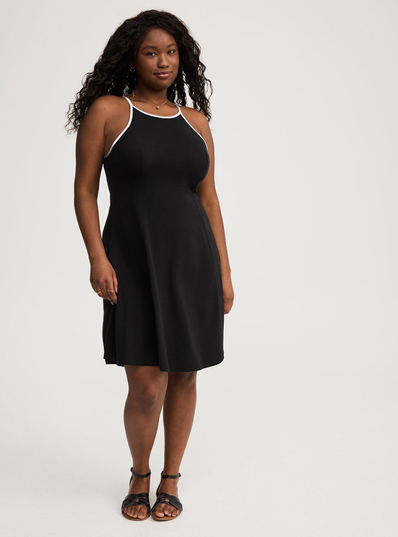 Goddess Trapeze Mini Dress