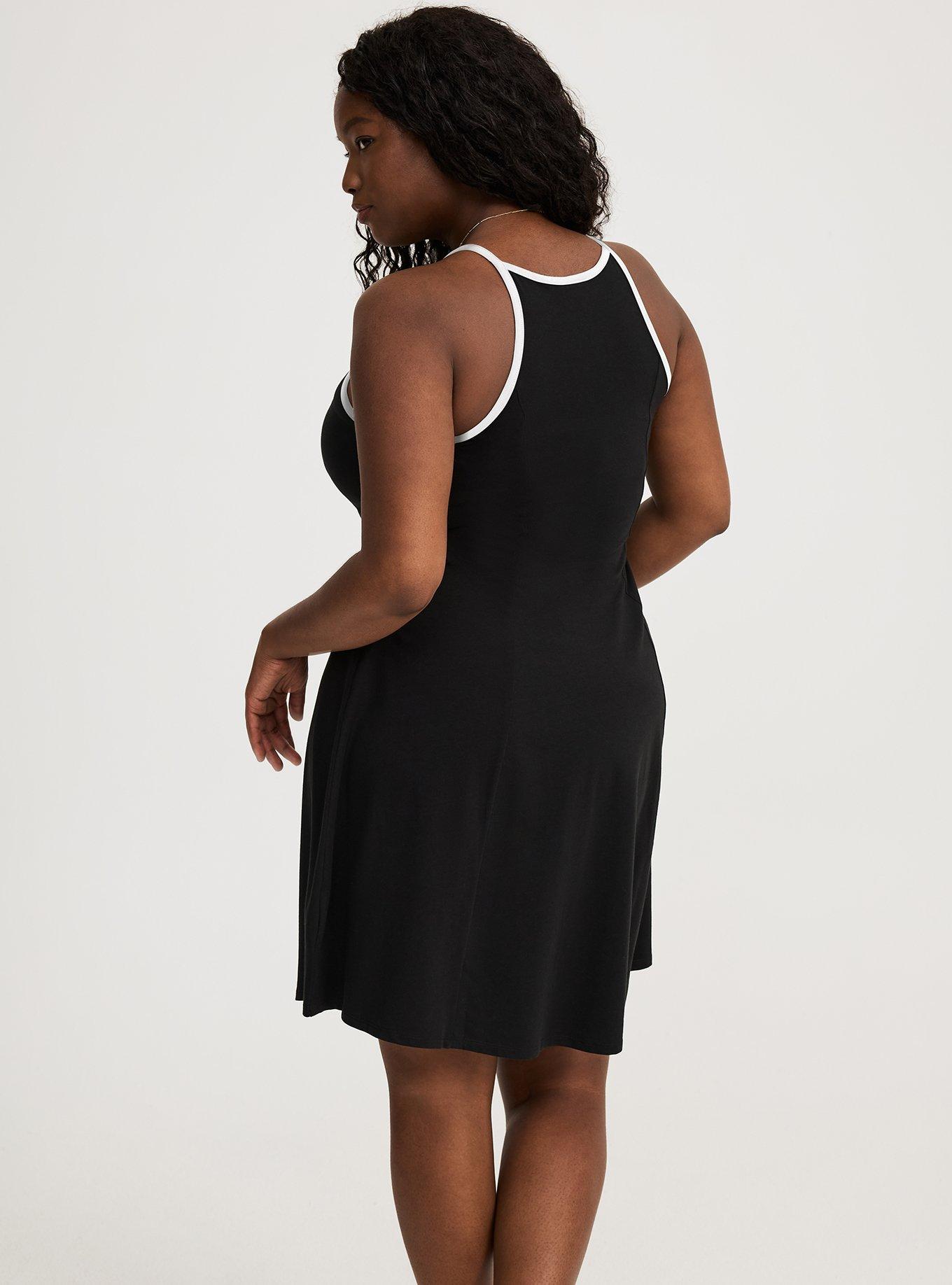 Goddess Trapeze Mini Dress