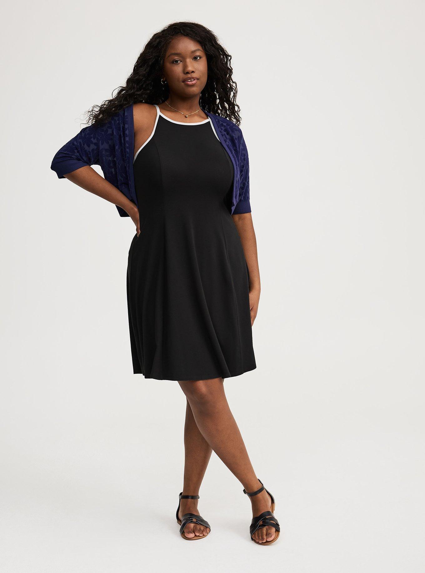 Goddess Trapeze Mini Dress