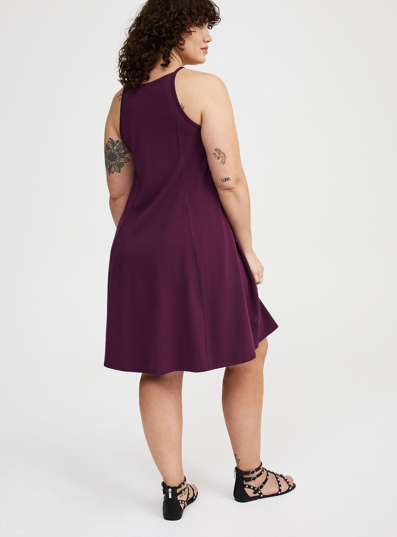 Goddess Trapeze Mini Dress