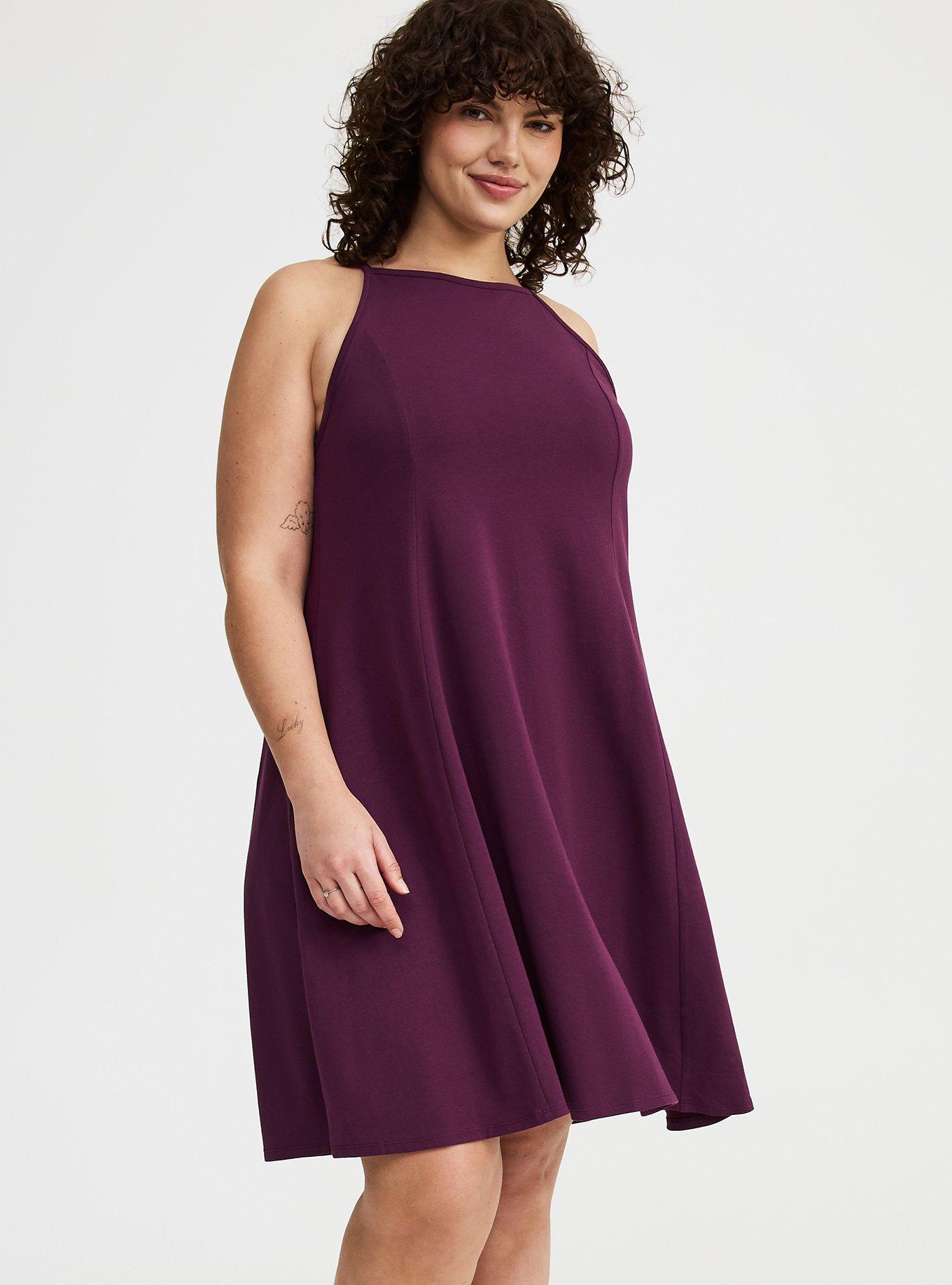 Goddess Trapeze Mini Dress