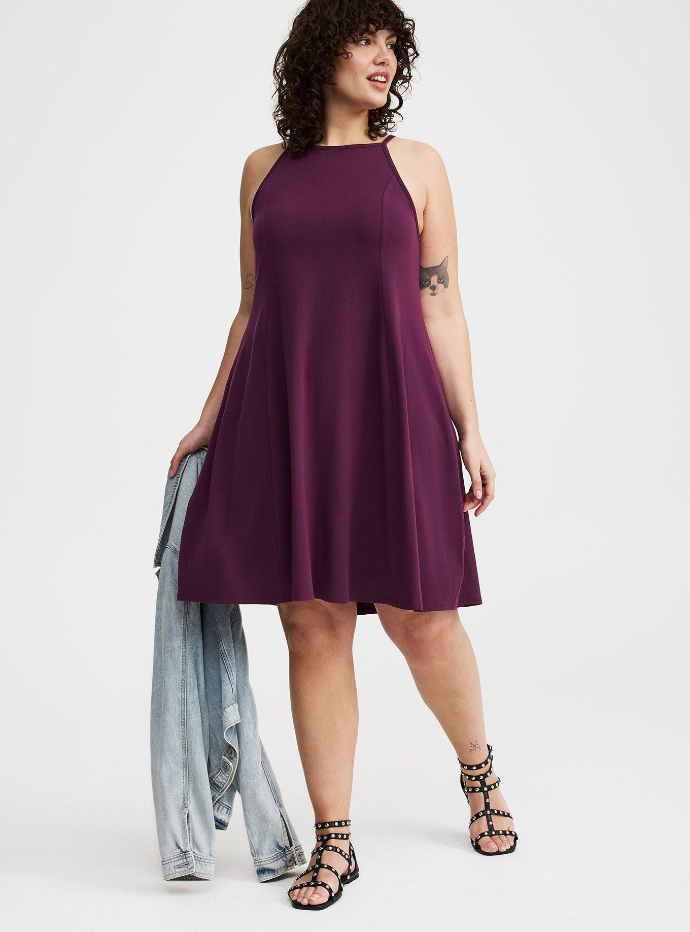 Goddess Trapeze Mini Dress
