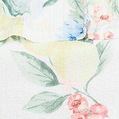 Off-Shoulder Hi-Low Skirt Set, CRUSING LEMON FLORAL WHITE, swatch