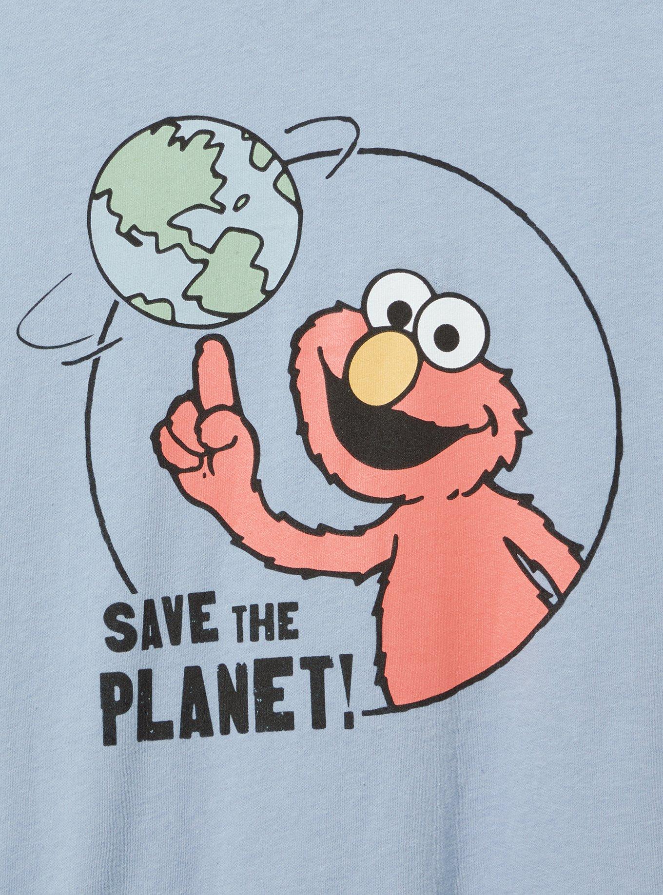 Elmo Earth Day Classic Cotton Crew Tee