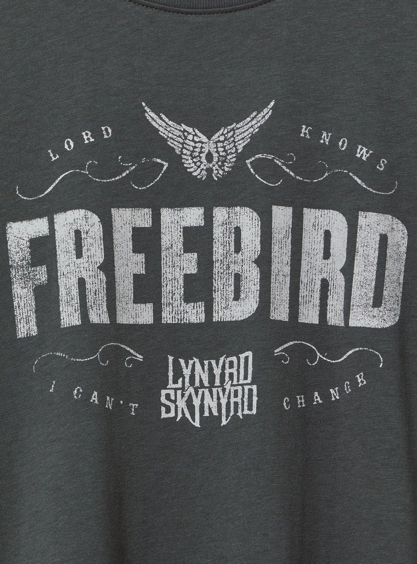 Lynard Skynard Freebird Oversized Cotton Tunic Tee