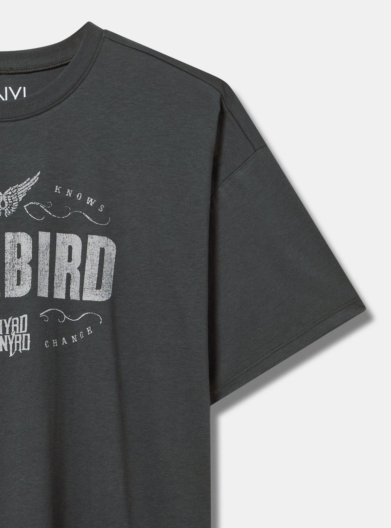 Lynard Skynard Freebird Oversized Cotton Tunic Tee