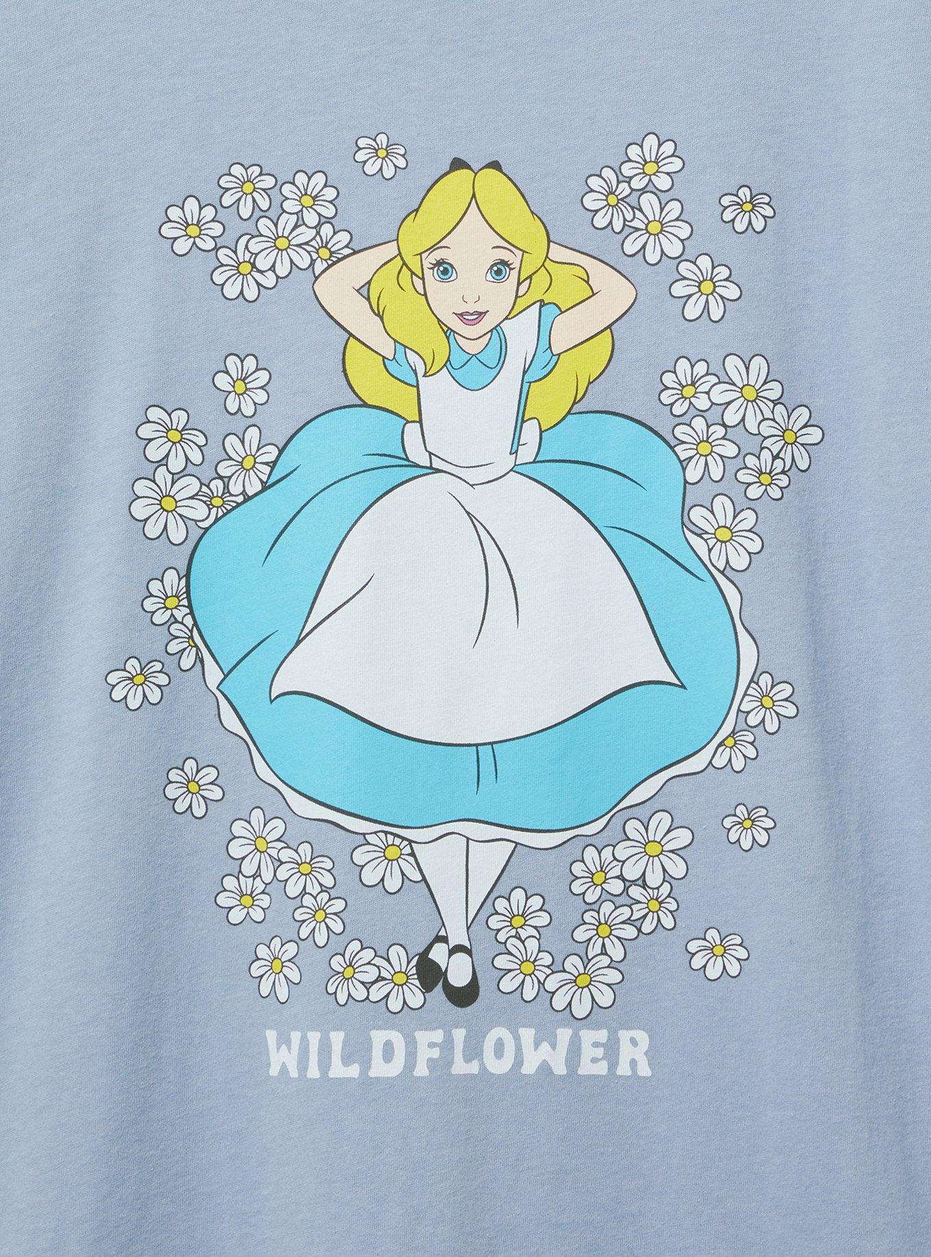 Alice Wonderland Classic Cotton Crew Tee