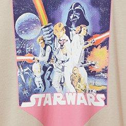 Plus Size Star Wars Relaxed Cotton Crew Tee, TEA STAIN, swatch