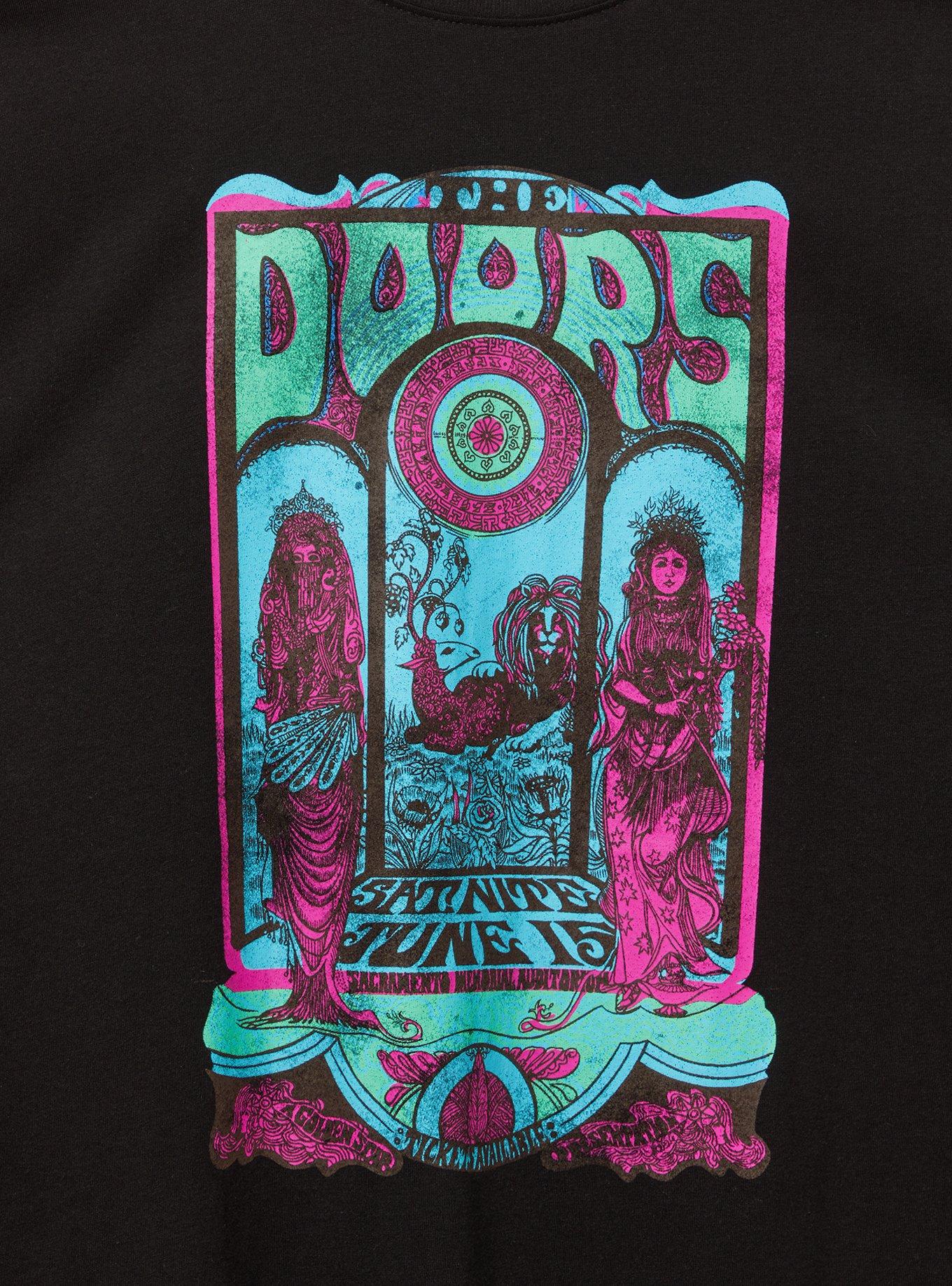 The Doors Oversized Cotton Crew Tee