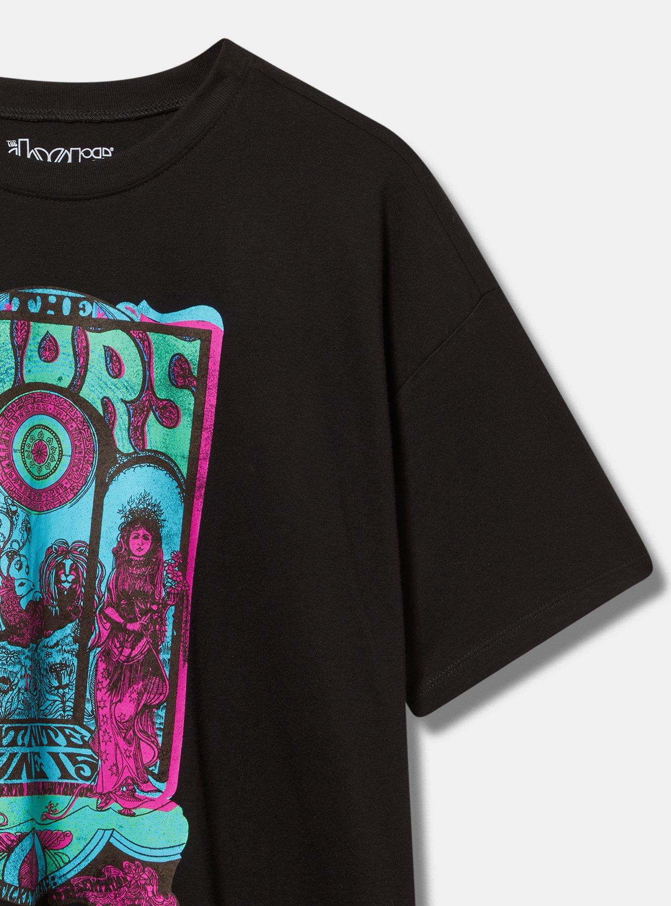 The Doors Oversized Cotton Crew Tee