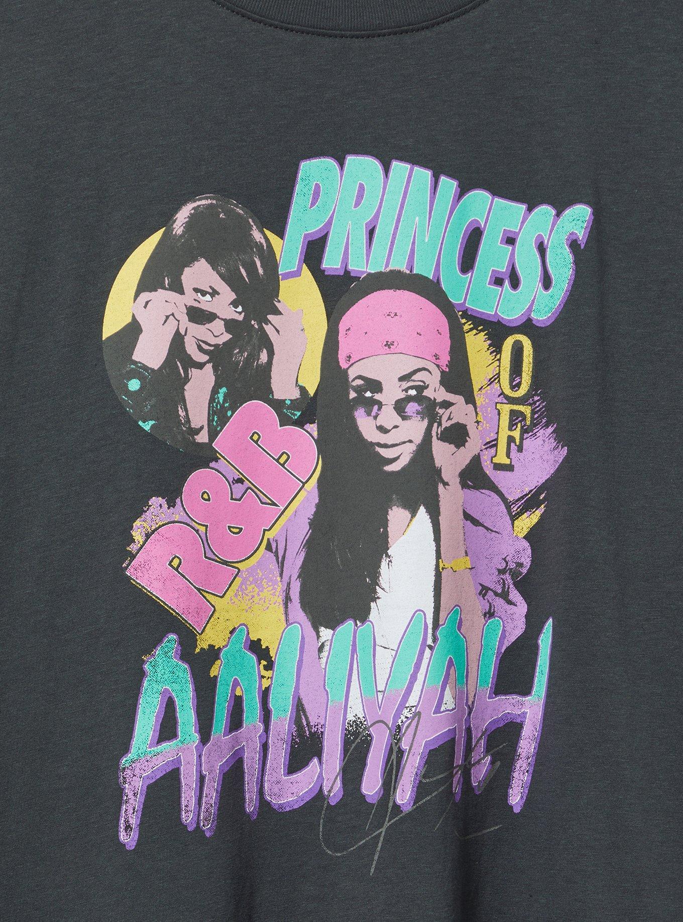 Aaliyah Relaxed Cotton Crew Tee