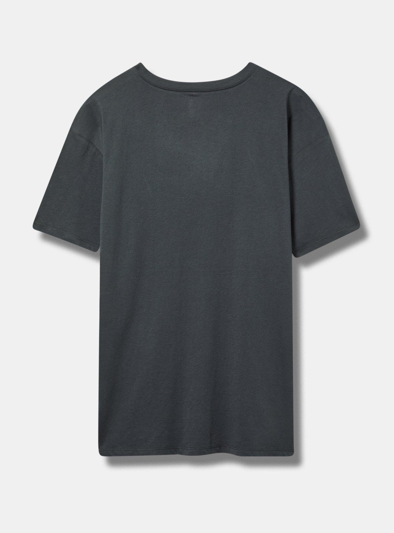 Aaliyah Relaxed Cotton Crew Tee