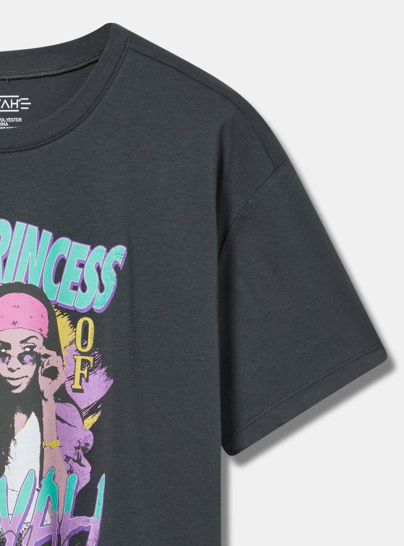 Aaliyah Relaxed Cotton Crew Tee