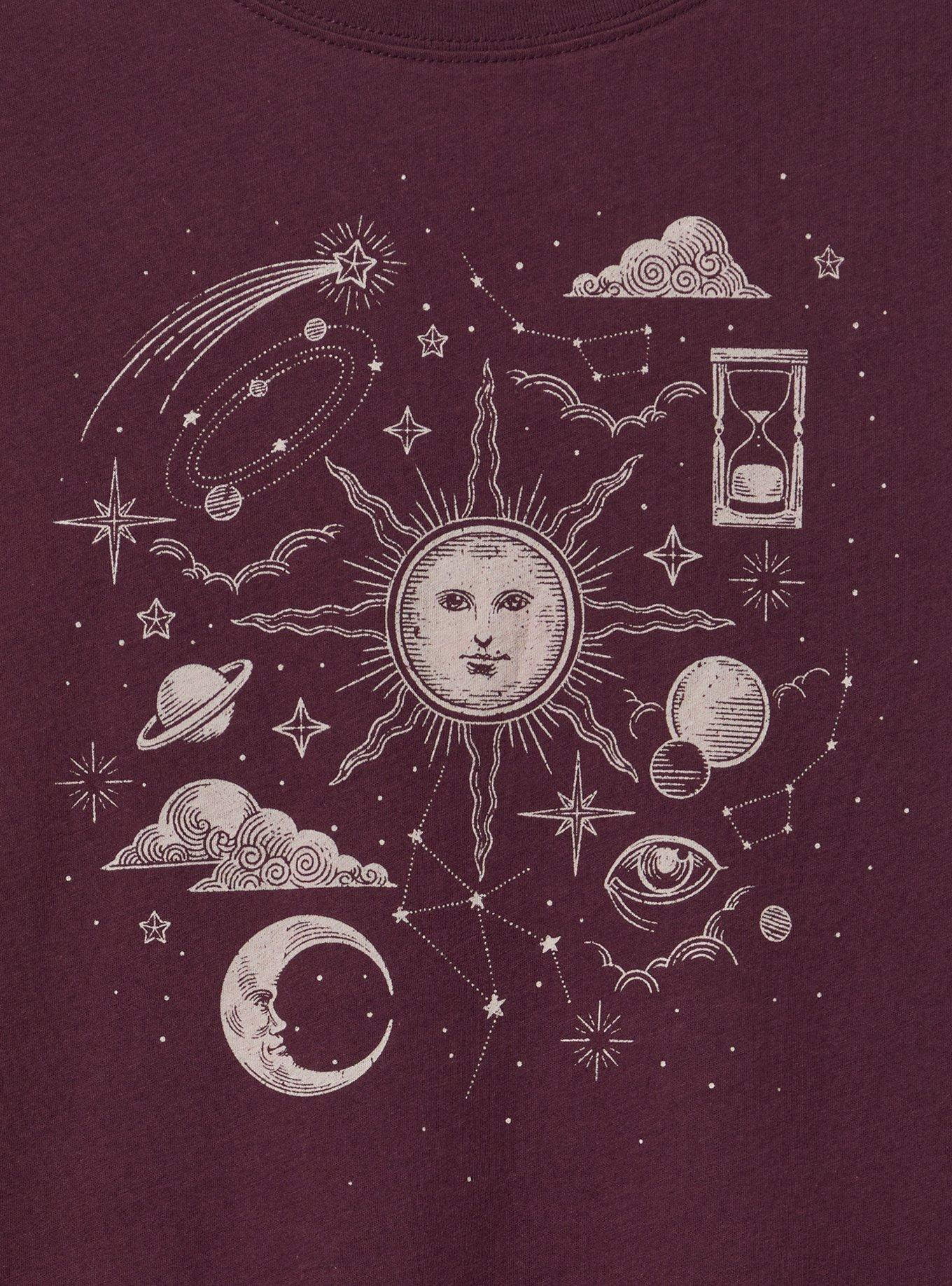 Celestial Stars Classic Heritage Jersey Crew Tee