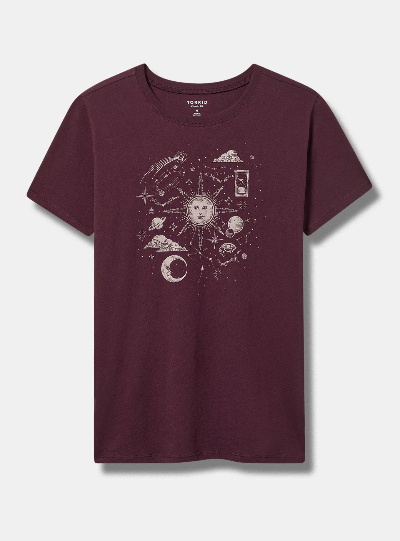 Celestial Stars Classic Heritage Jersey Crew Tee