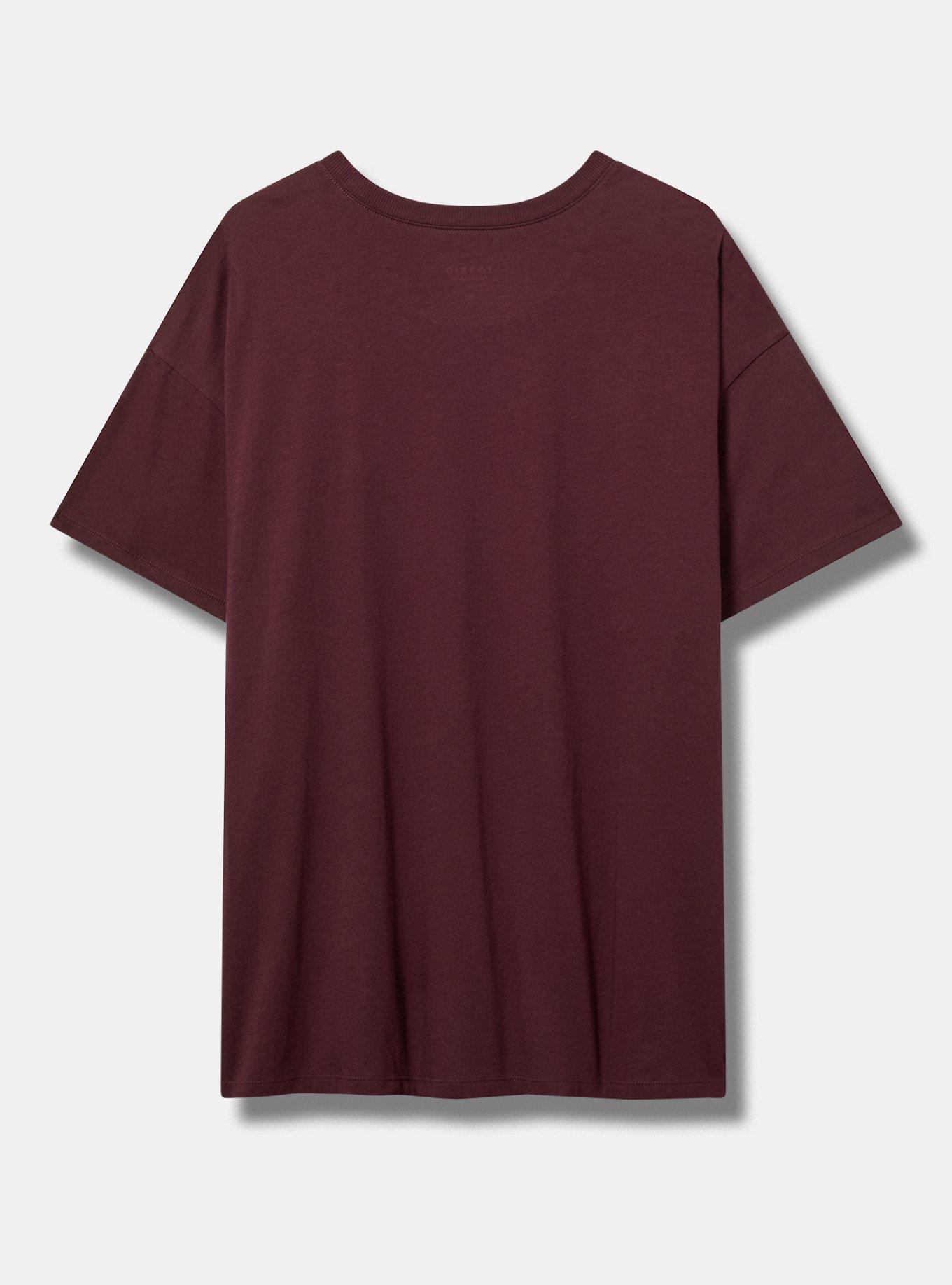 Thick Thighs Oversized Heritage Jersey Crew Tee