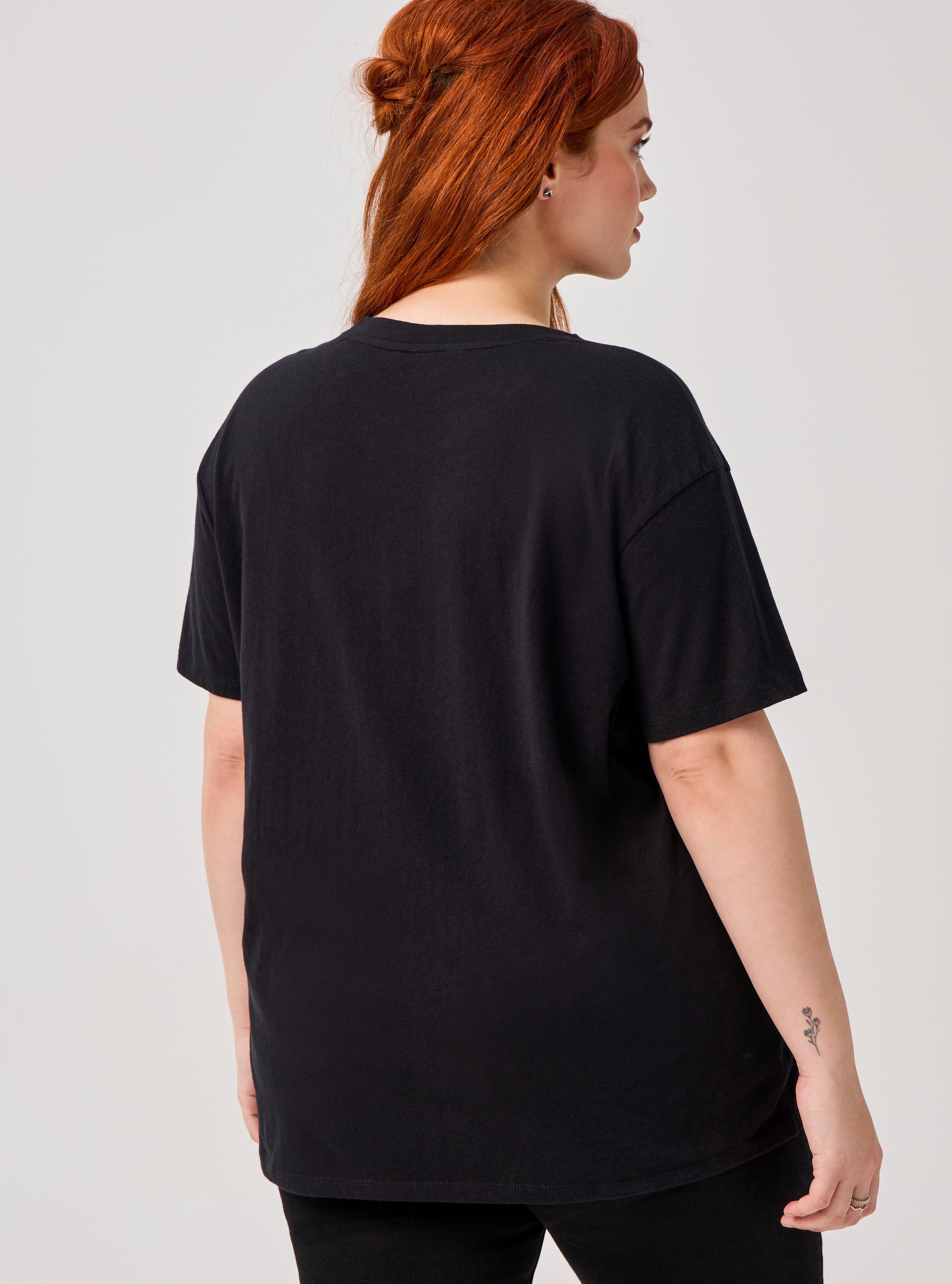 Nightfall Oversized Heritage Jersey Tee, DEADLY DARLING, alternate