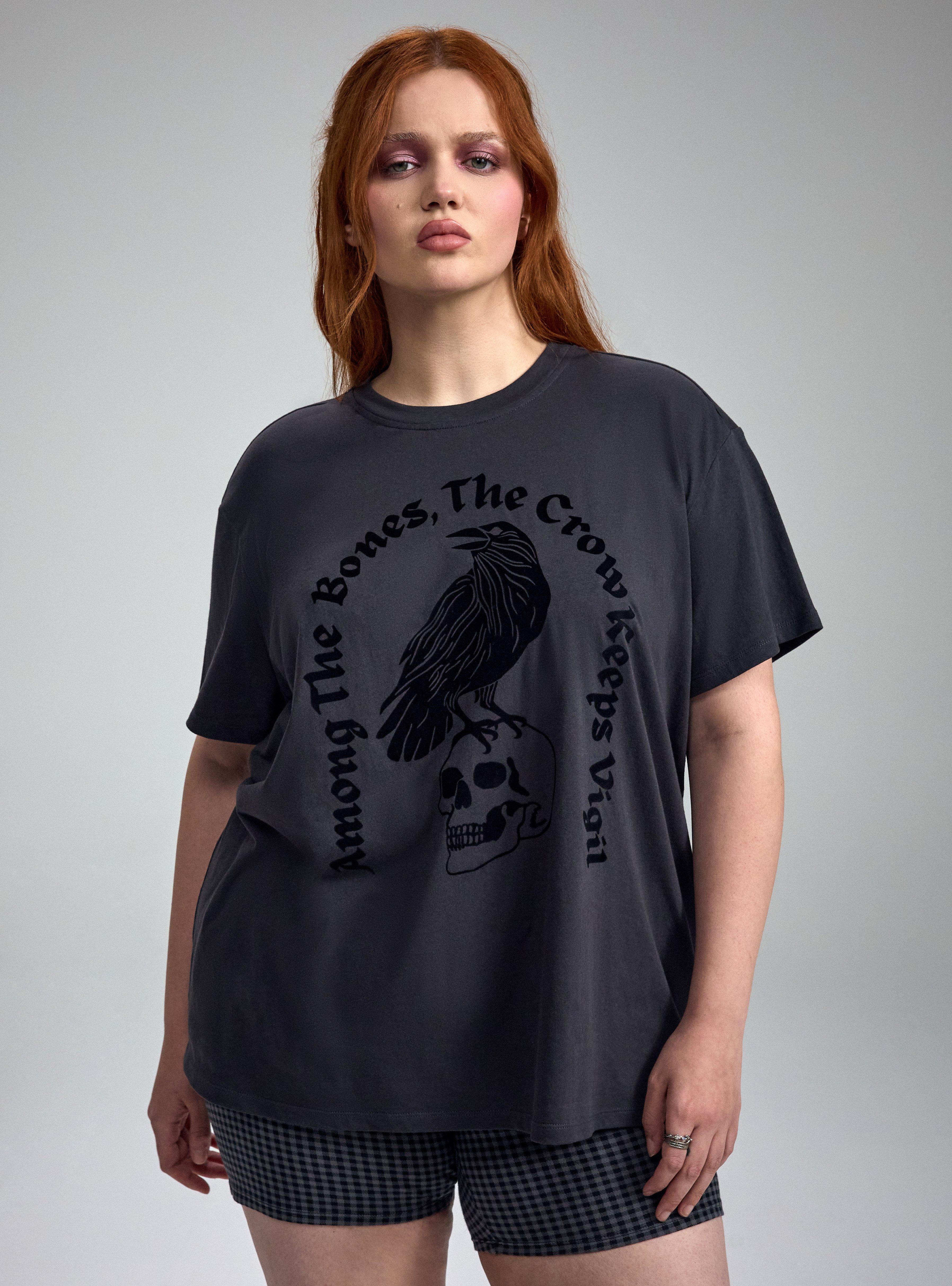 Nightfall Oversized Heritage Jersey Tee, CROW AND BONES, alternate