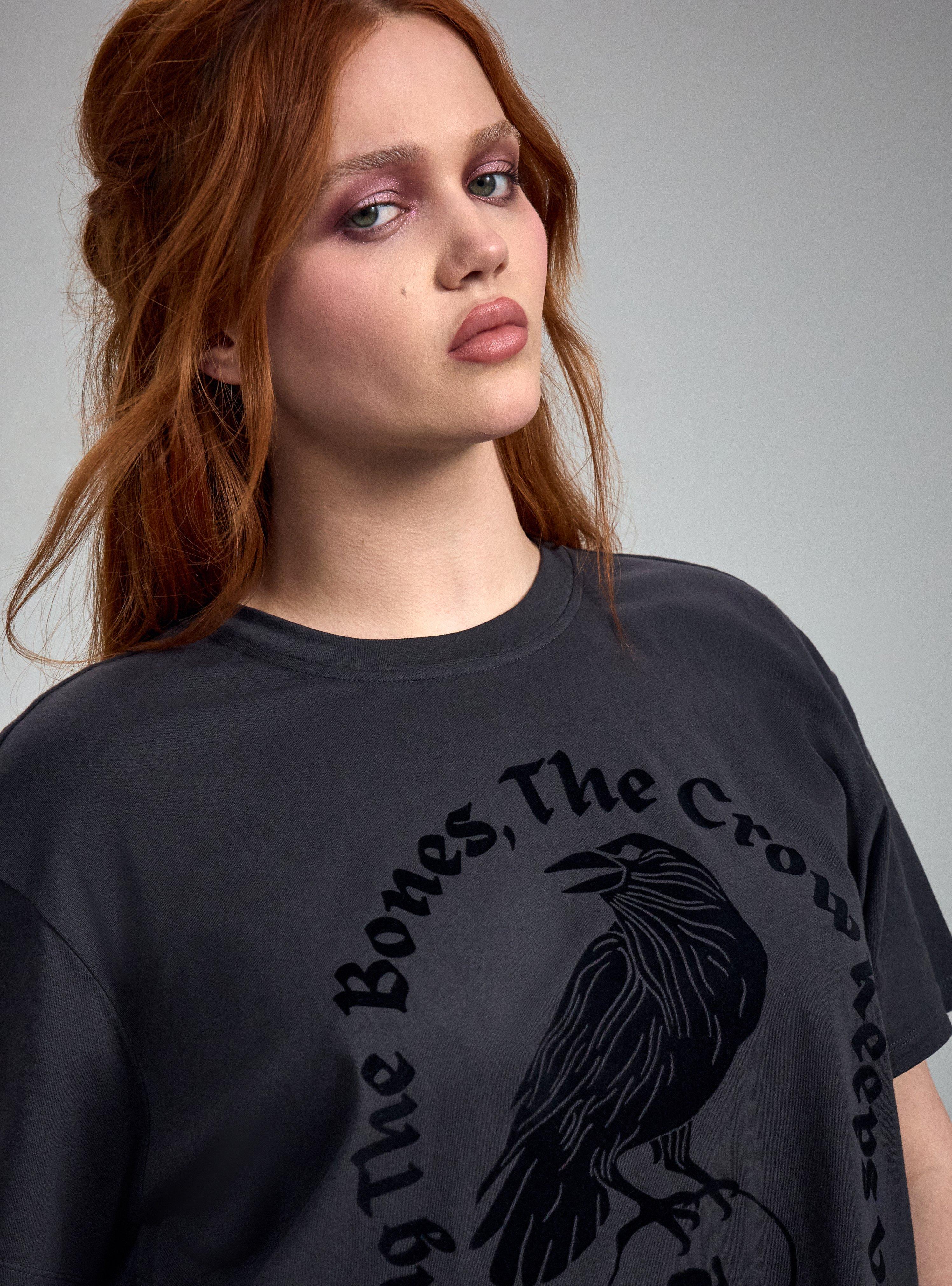 Nightfall Oversized Heritage Jersey Tee, CROW AND BONES, alternate