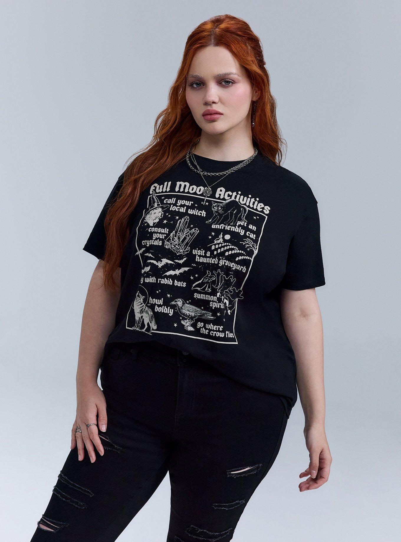 Plus Size - Nightfall Oversized Graphic Tee - Torrid
