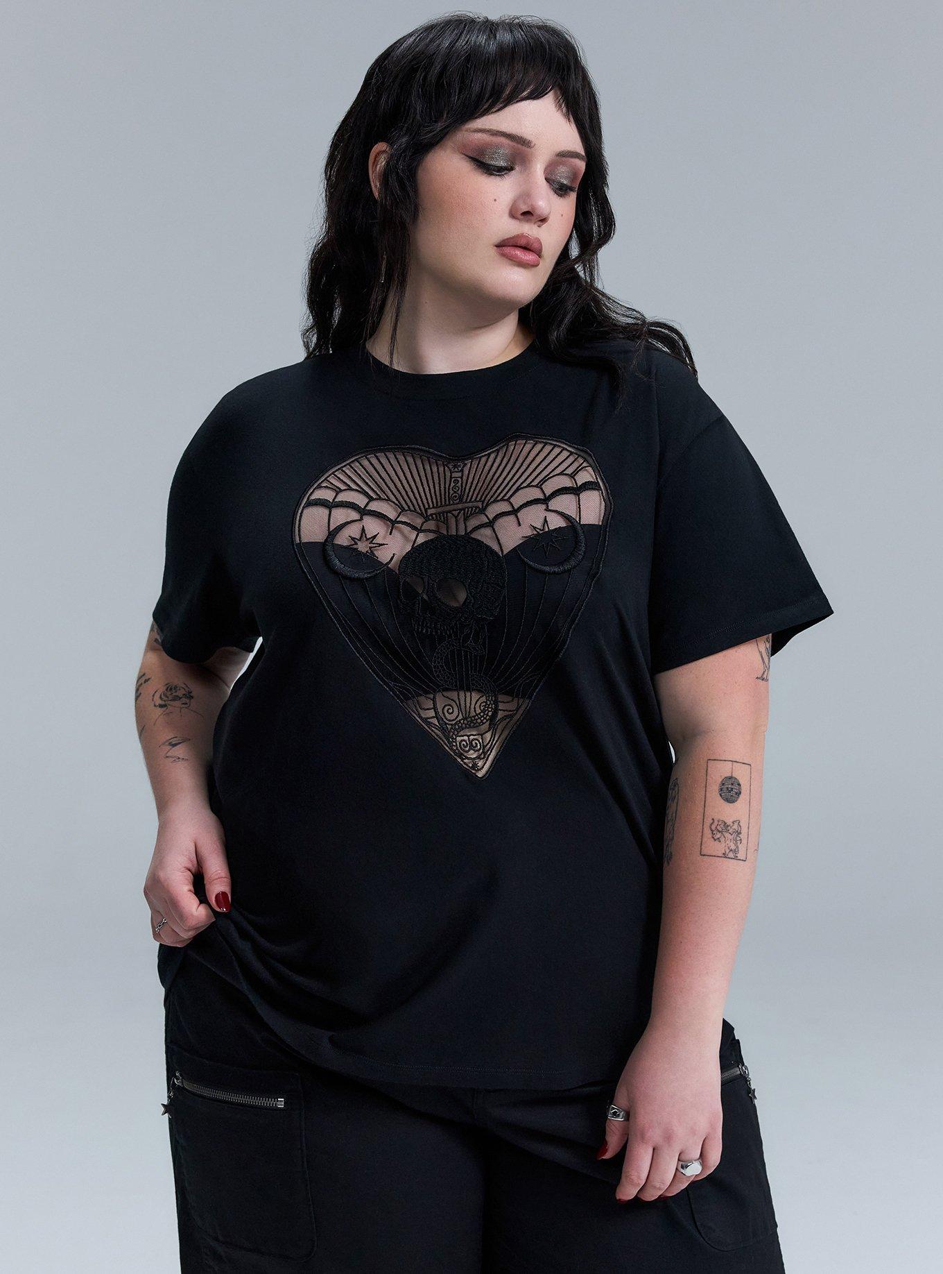 Plus Size - Nightfall Oversized Graphic Tee - Torrid