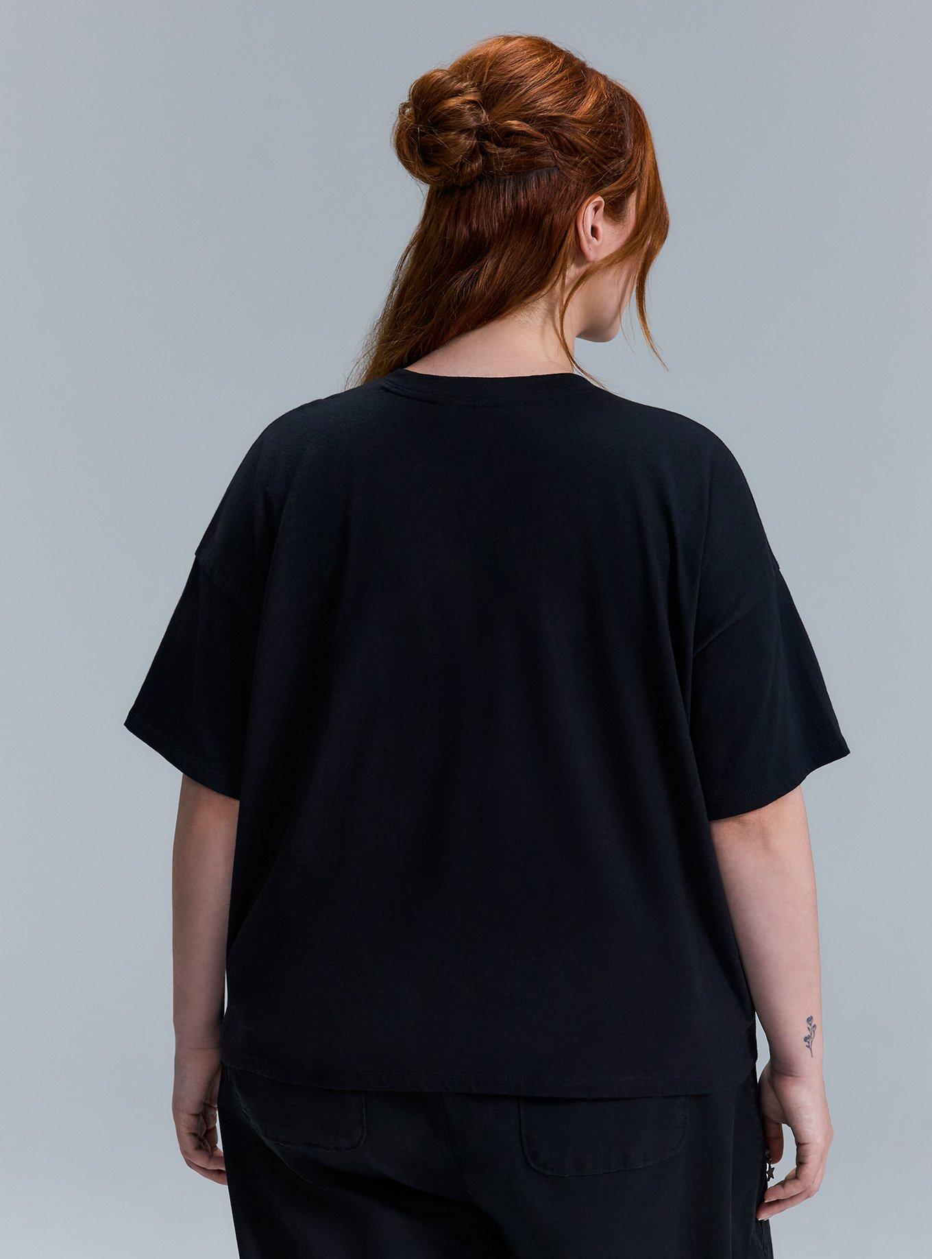 Nightfall Oversized Heritage Jersey Tee, DARK MAGIC, alternate