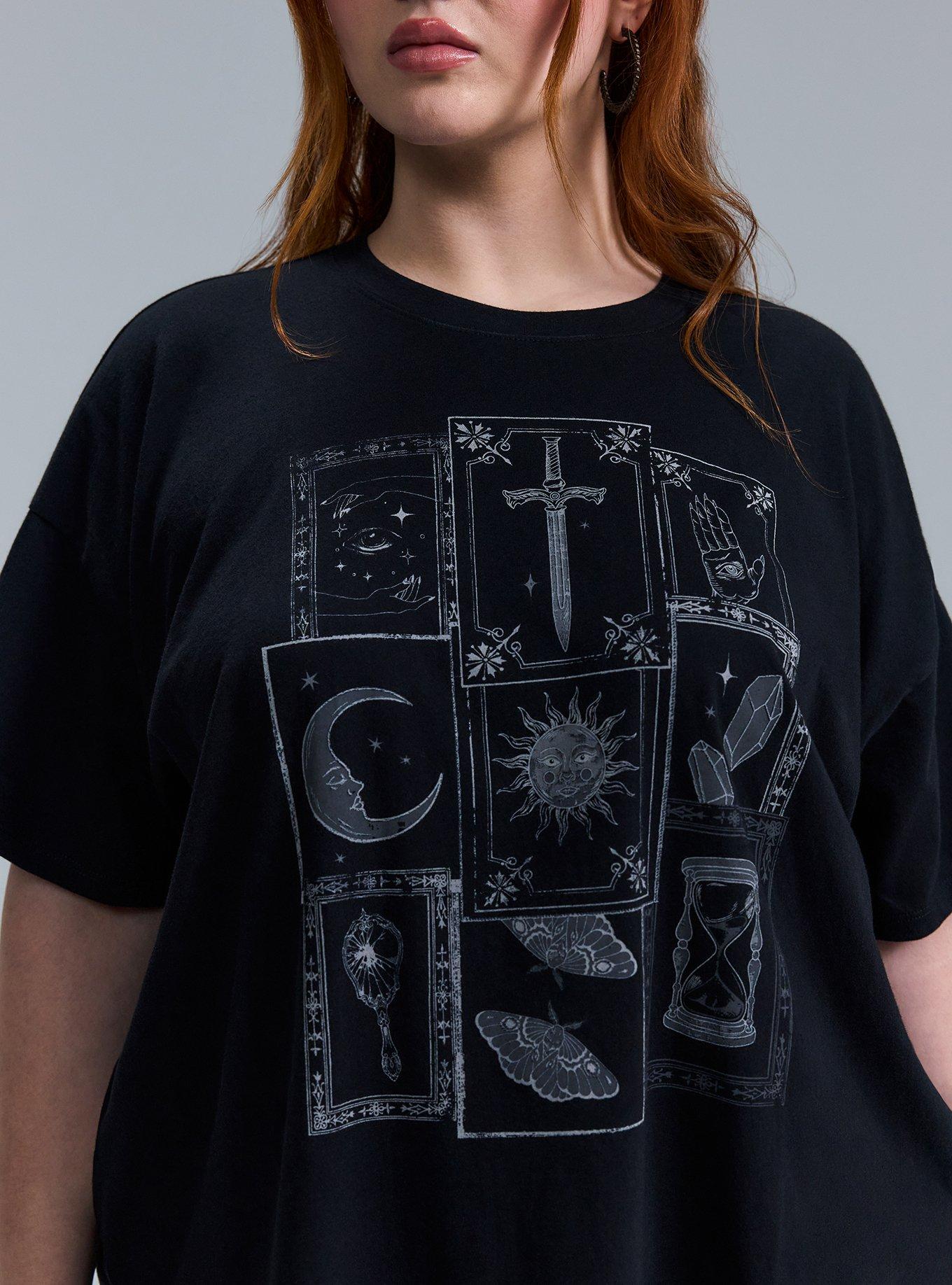 Nightfall Oversized Heritage Jersey Tee, DARK MAGIC, alternate