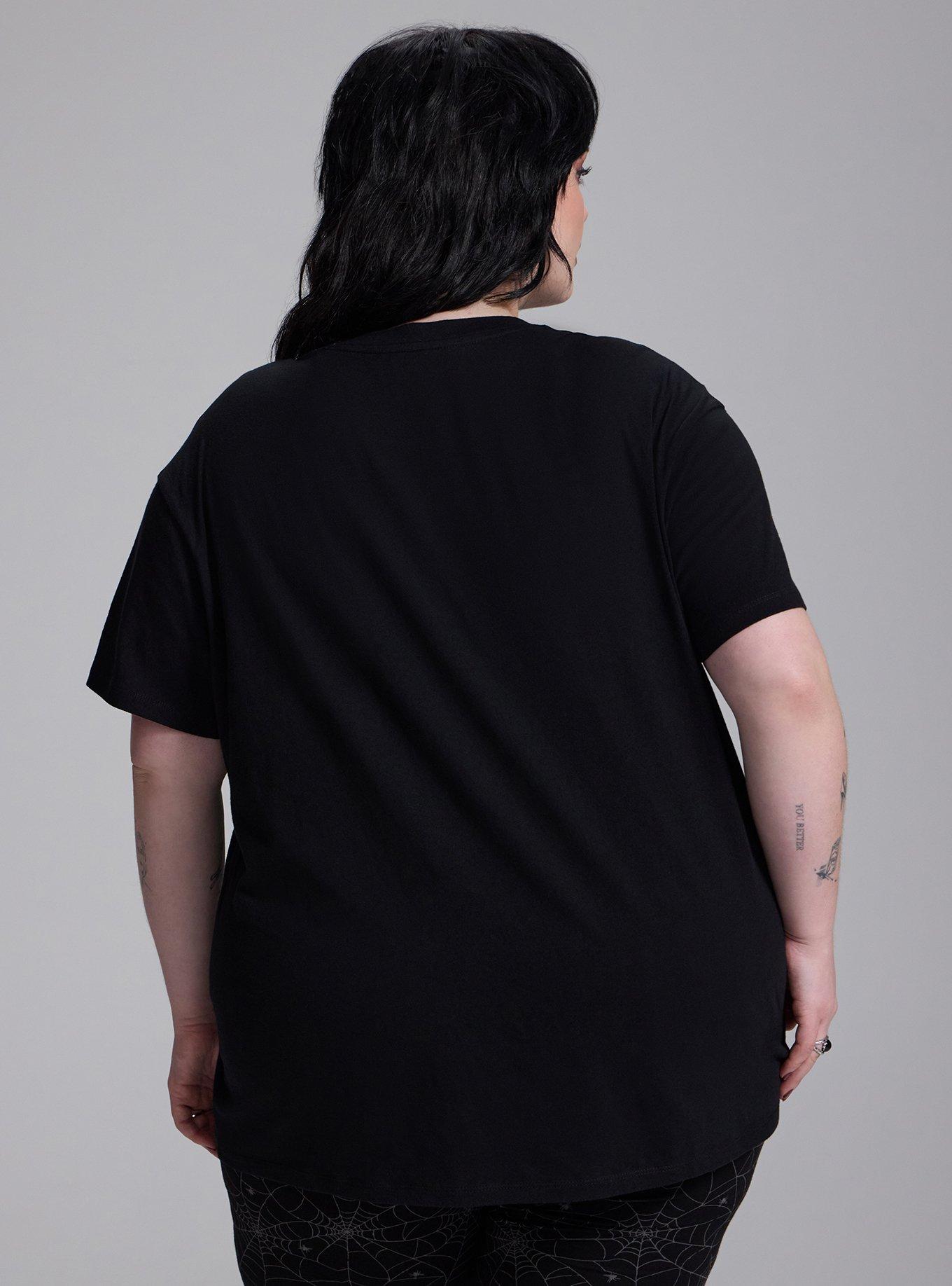 Nightfall Oversized Graphic Tee, THREE WITCHES DEEP BLACK, alternate
