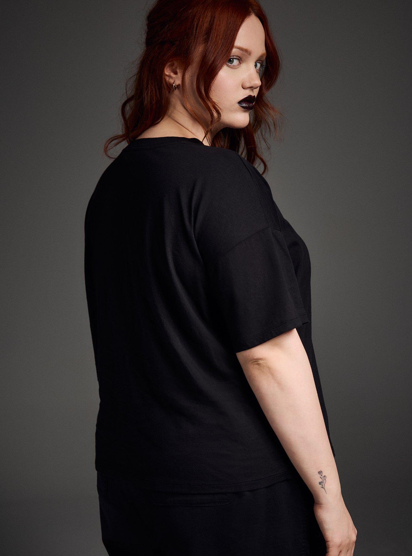 Nightfall Oversized Crop Tee
