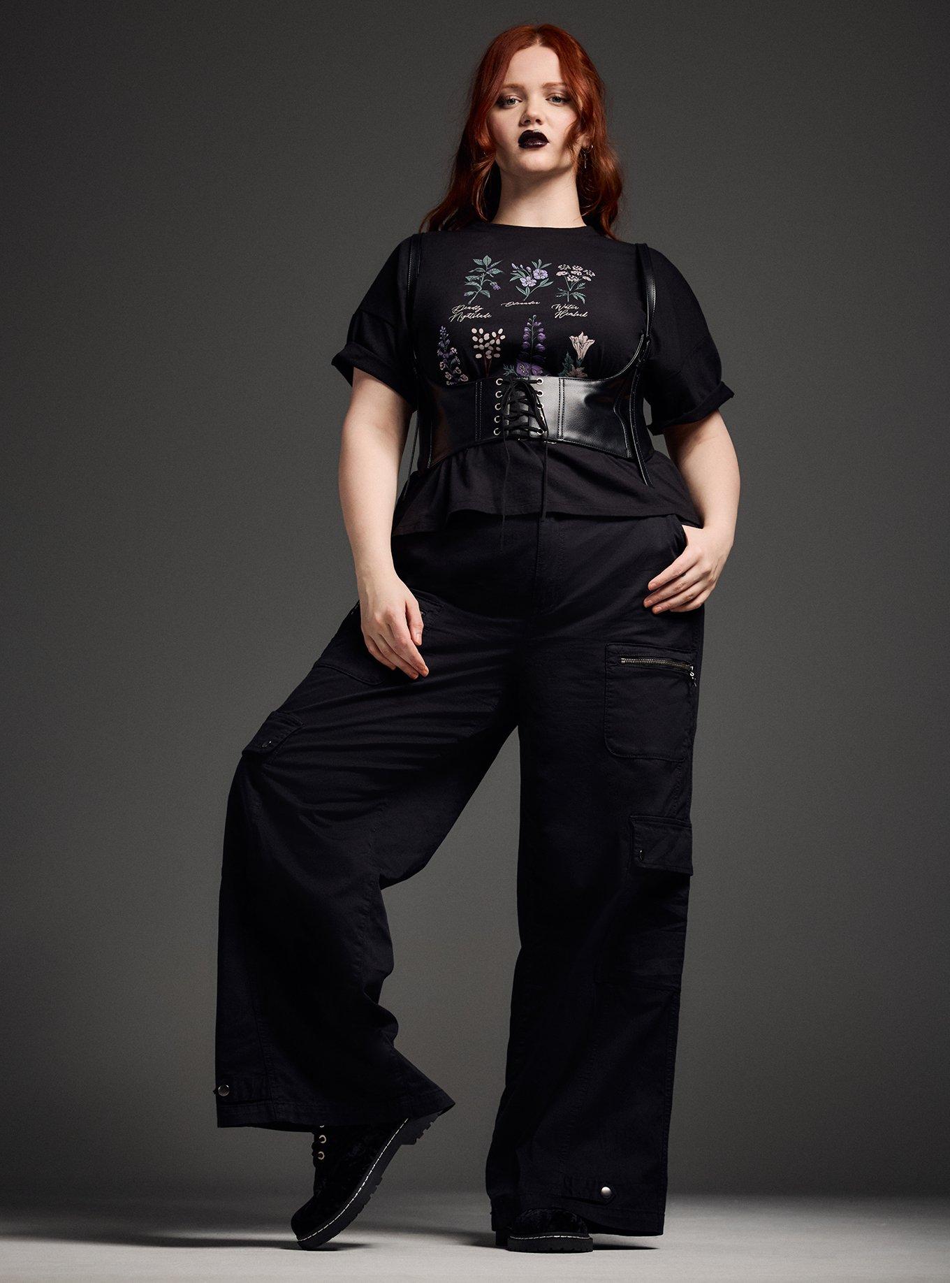 Nightfall Oversized Crop Tee
