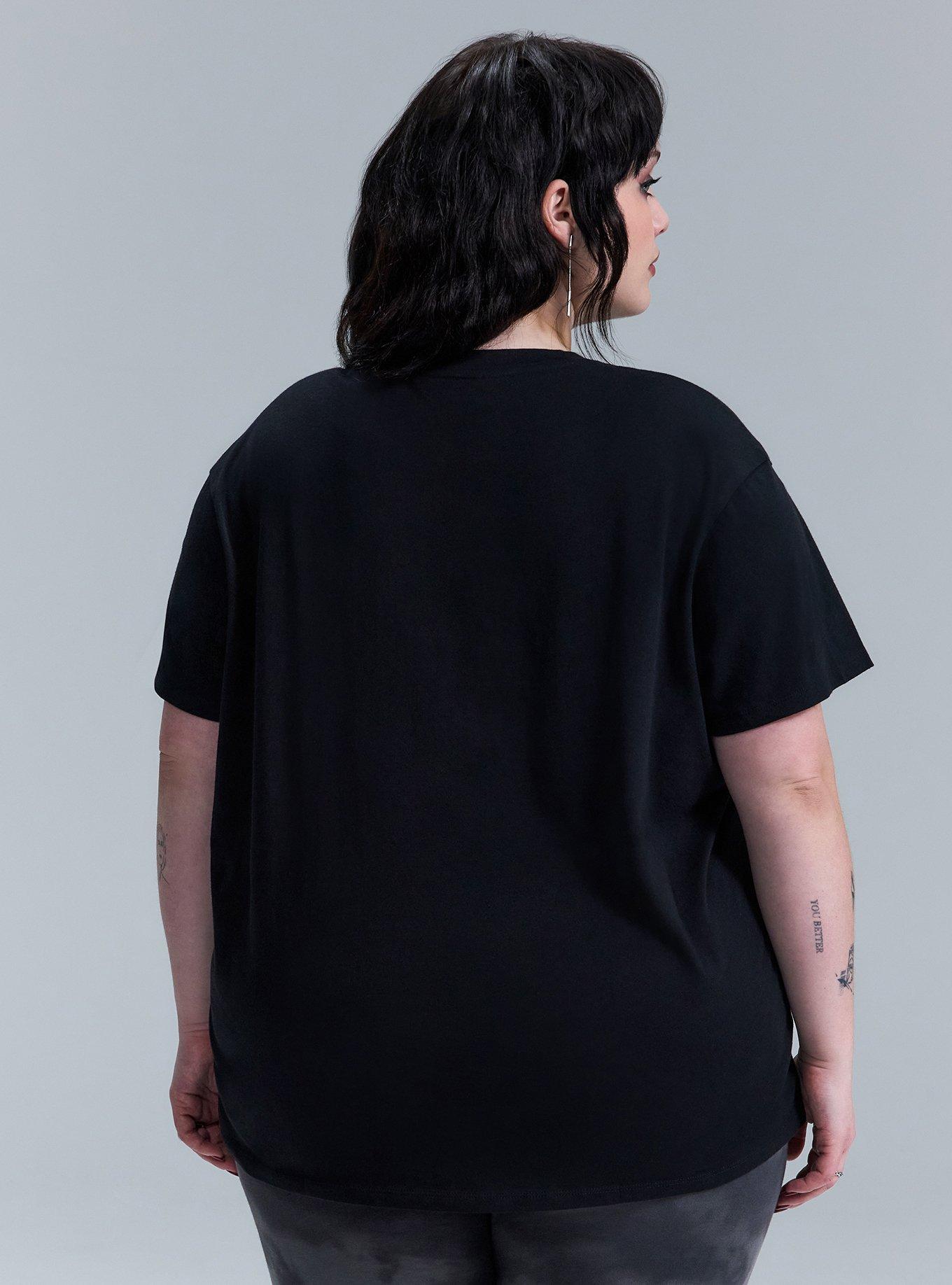 Nightfall Oversized Heritage Jersey Crop Tee, TAROT CARDS, alternate