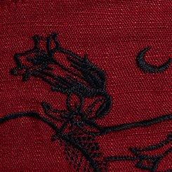 Nightfall Embroidered Crop Top, Sun Dried Tomato, swatch