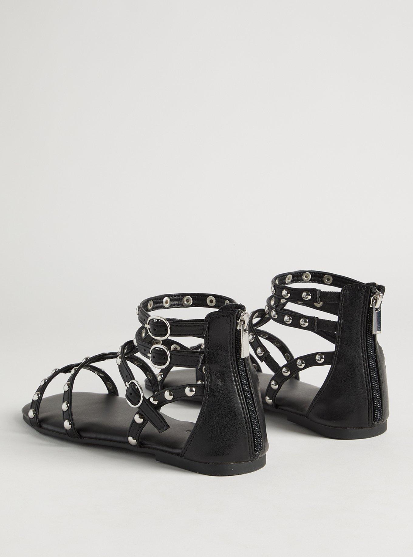 Studded Gladiator Sandal (WW)