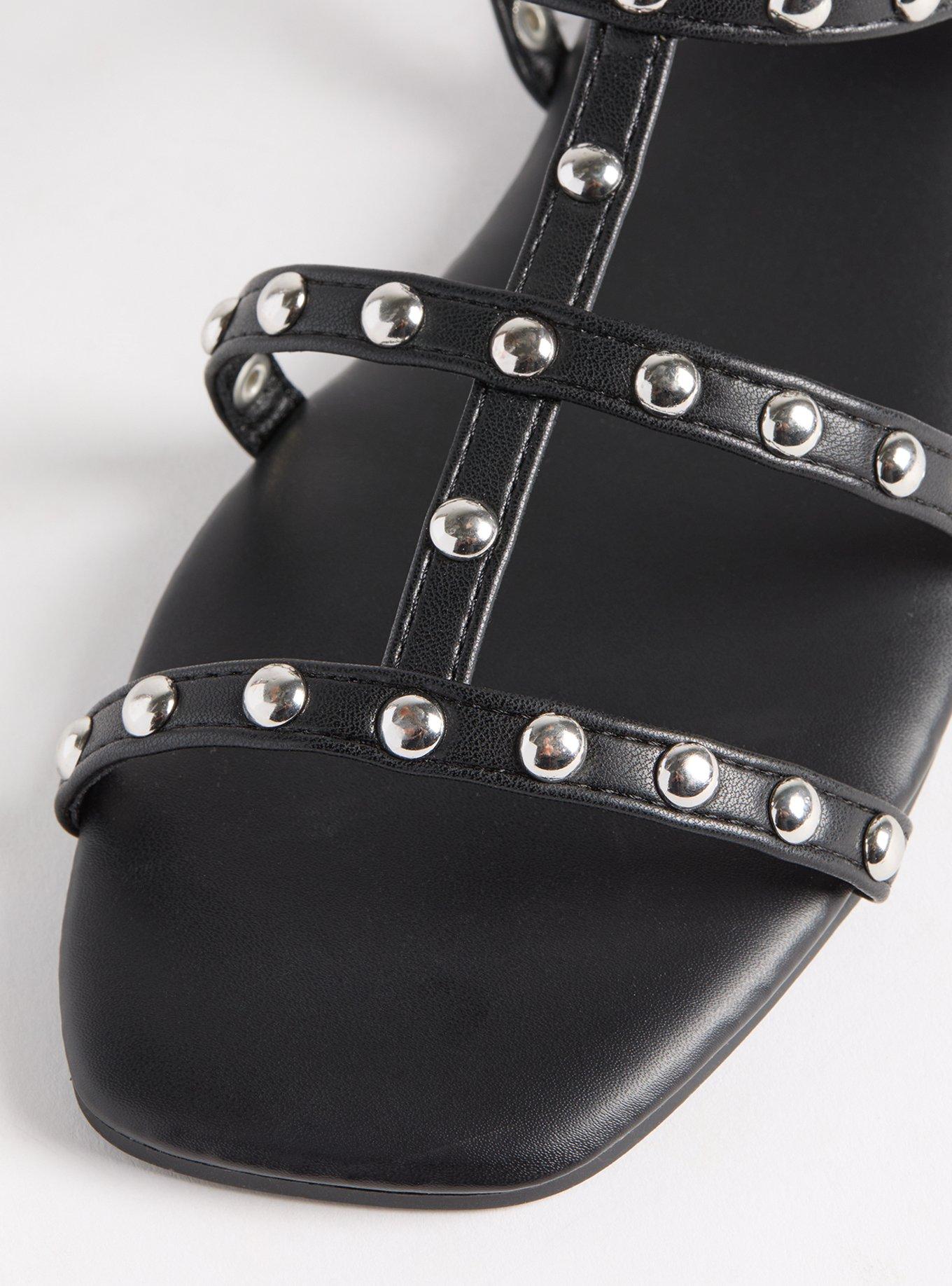 Studded Gladiator Sandal (WW)